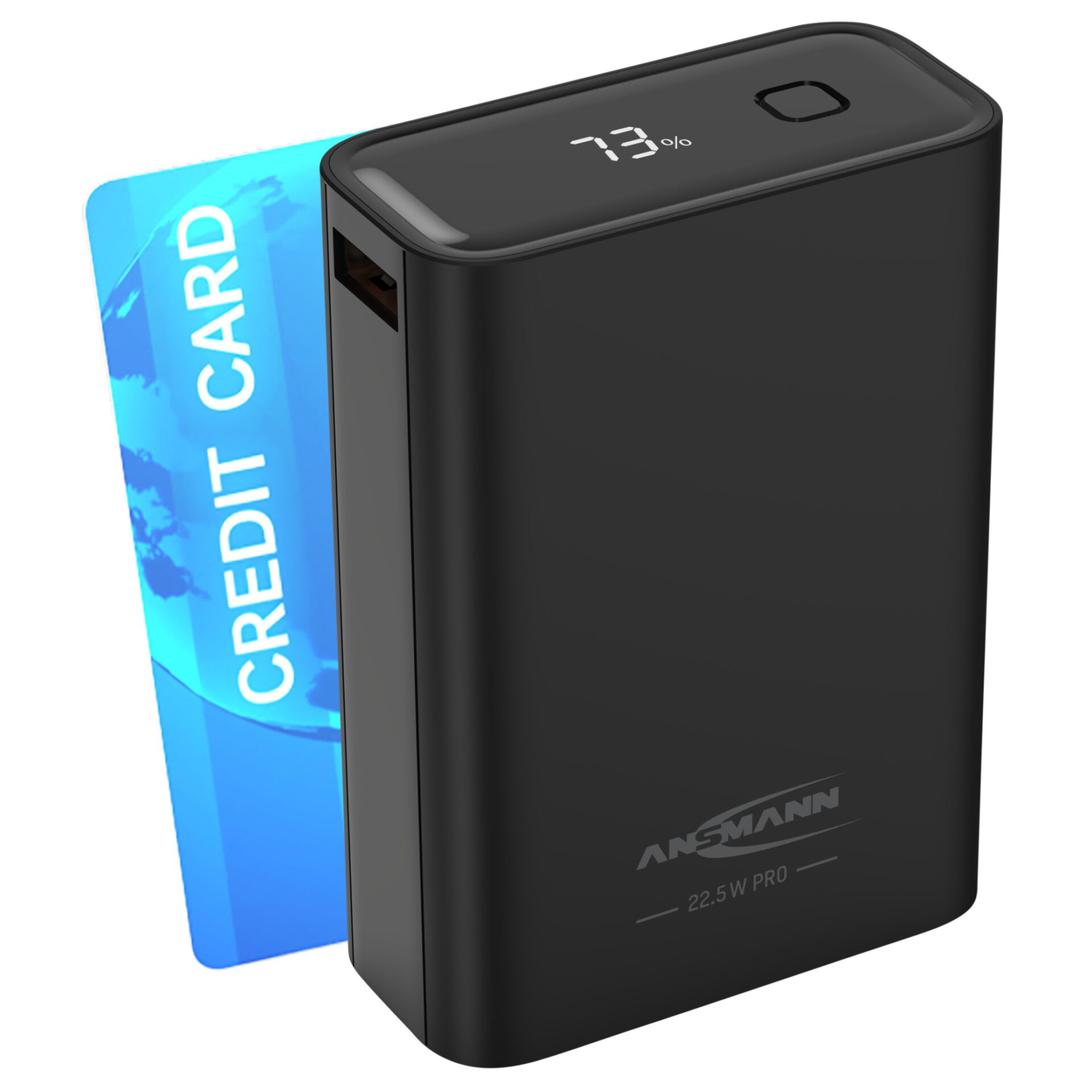 Ansmann Powerbank PRO 20.000 mAh USB-A+C Port 22,5W ne. 1700