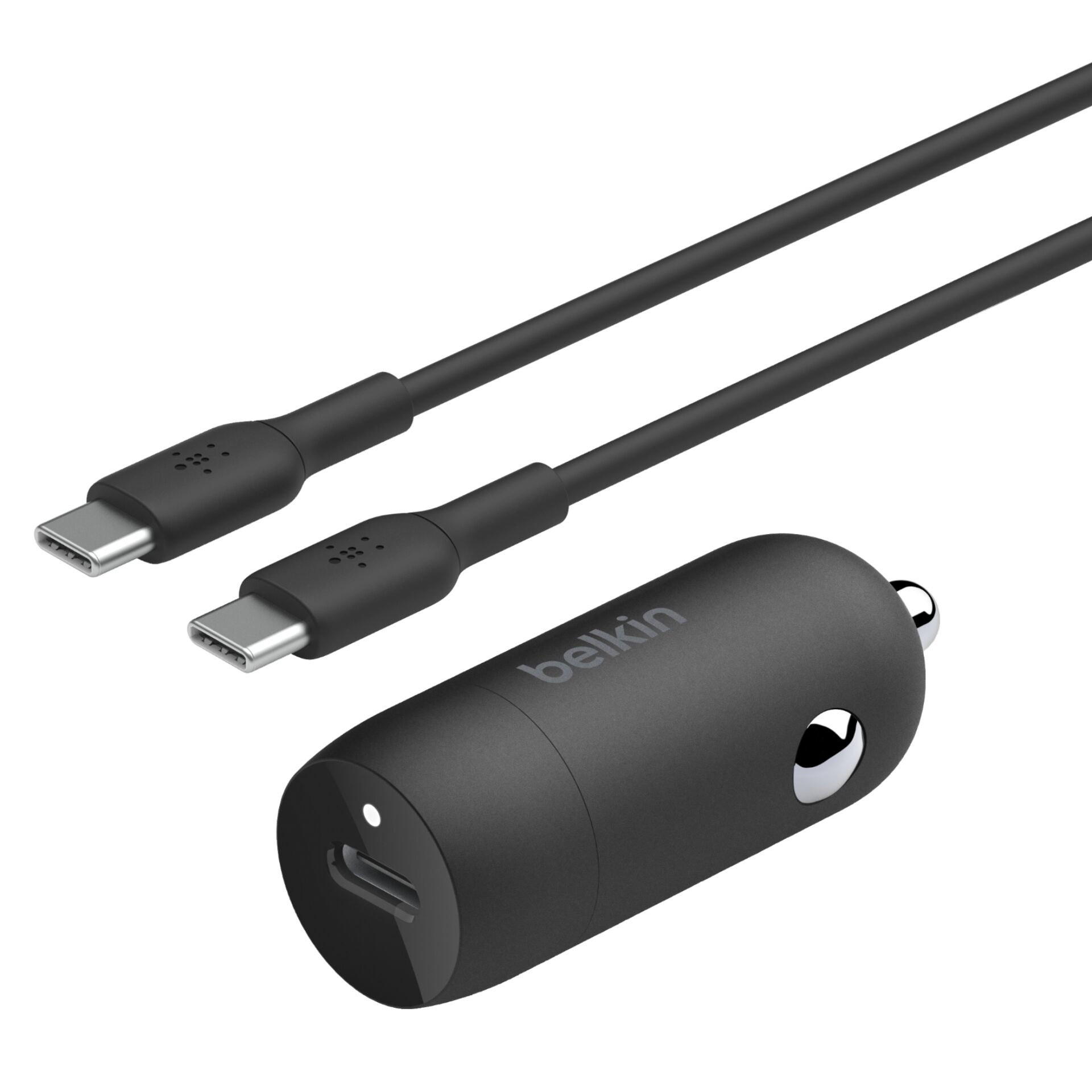 Belkin BOOST Charge 30W USB-C Kfz-Ladeger.+Kab.CCA004bt1MBK-
