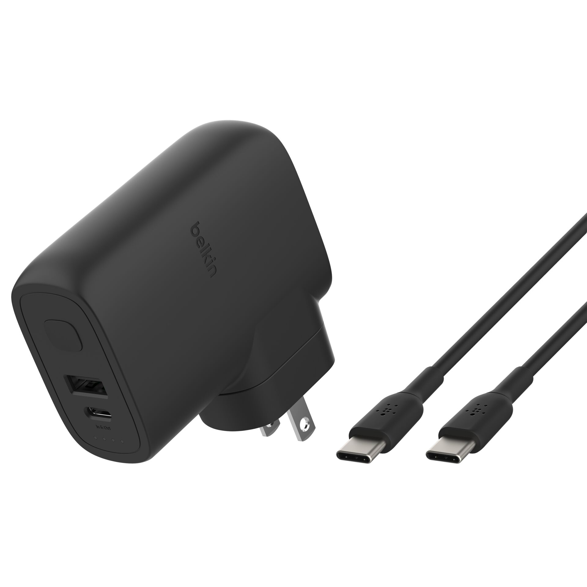 Belkin BOOST Charge Hybrid Dual Ladeger.+Powerbk.BPZ003bt1MB