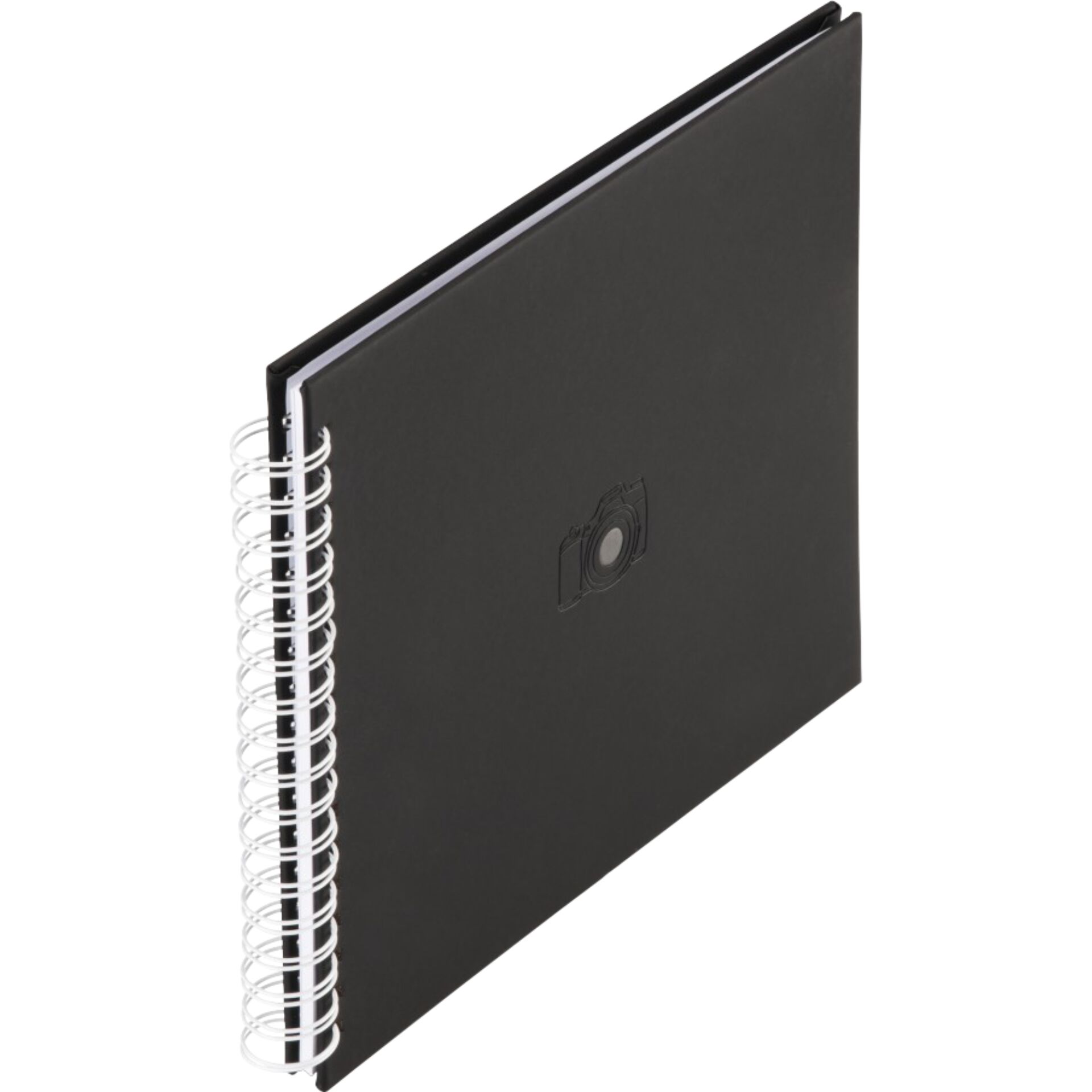 Hama Signs album spirale   28x24 50 pagine bianche, nero 750