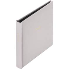 Hama Memories Buchalbum    25x25 50 schwarze Seiten, grau 2