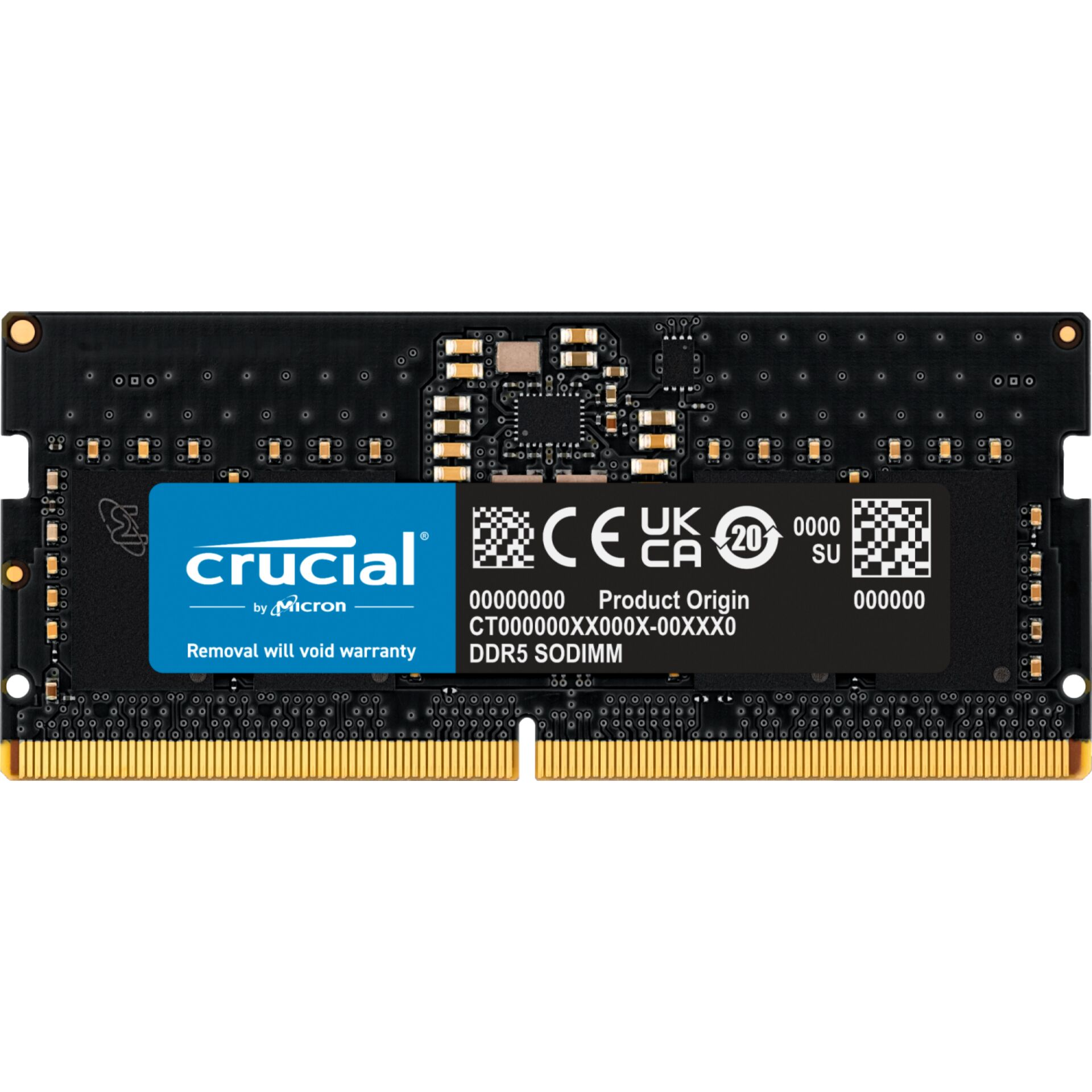 Crucial DDR5-5600           12GB SODIMM CL46 (16Gbit)