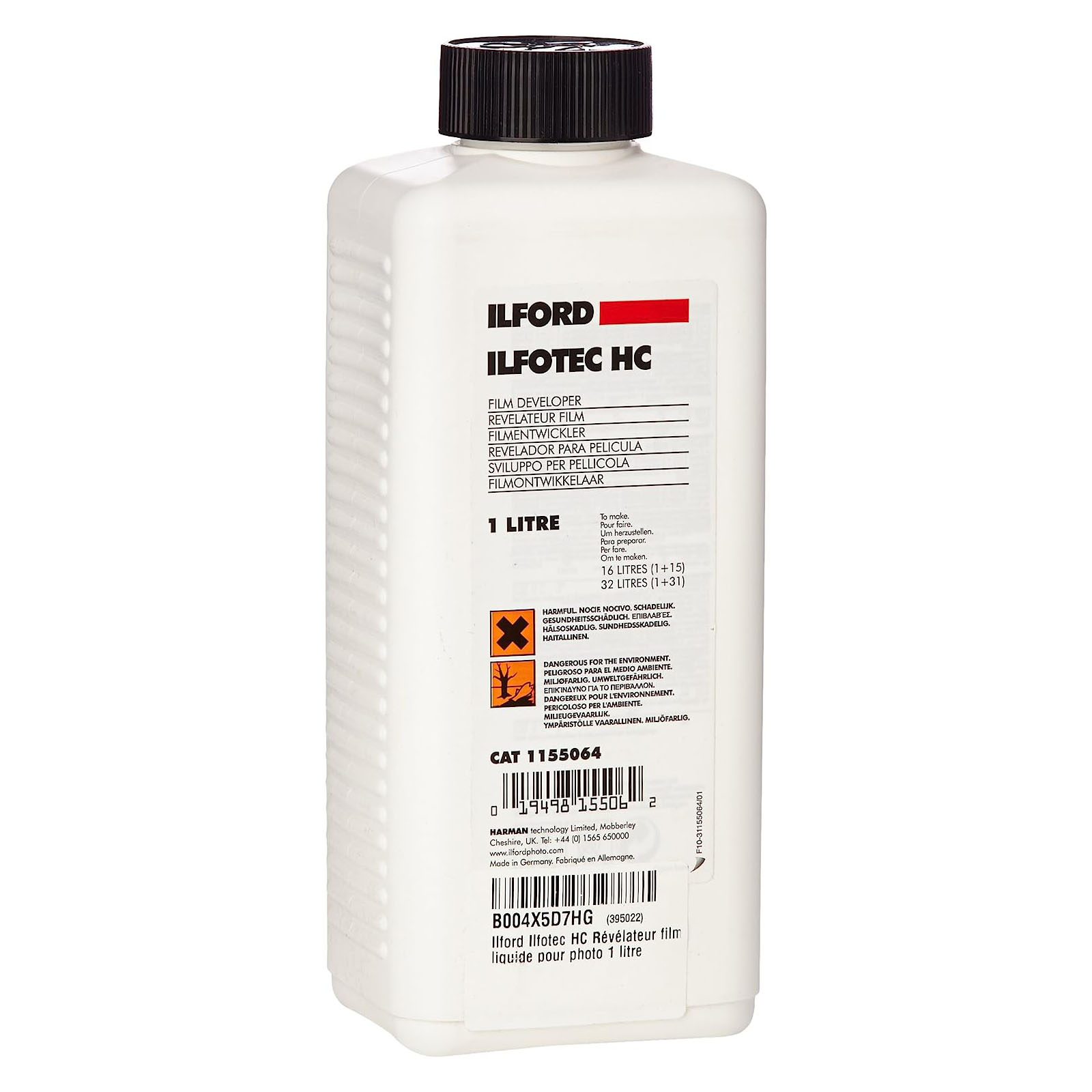 Ilford ILFOTEC HC 1 LT (sviluppo)