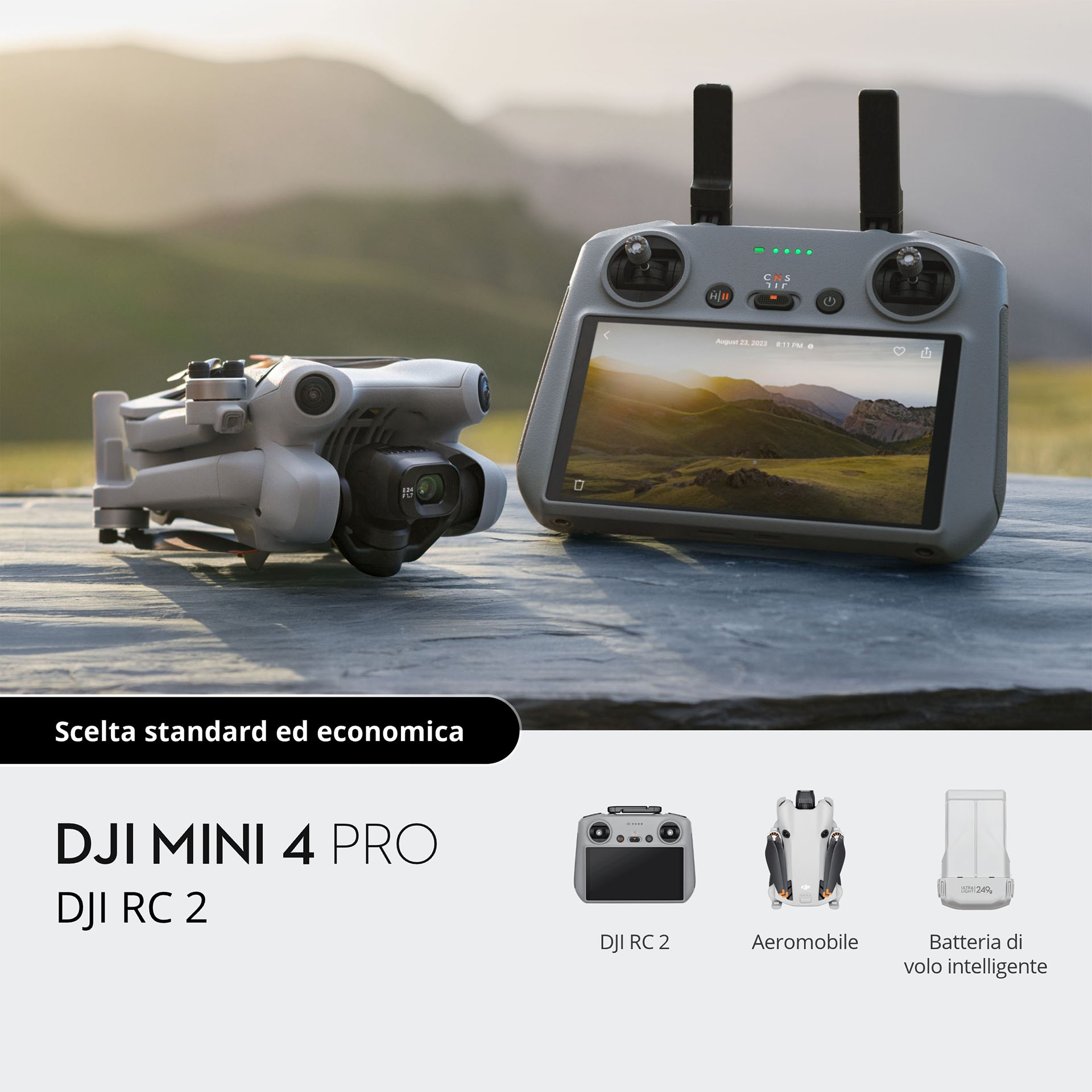 DJI Mini 4 Pro (DJI RC 2) (GL)