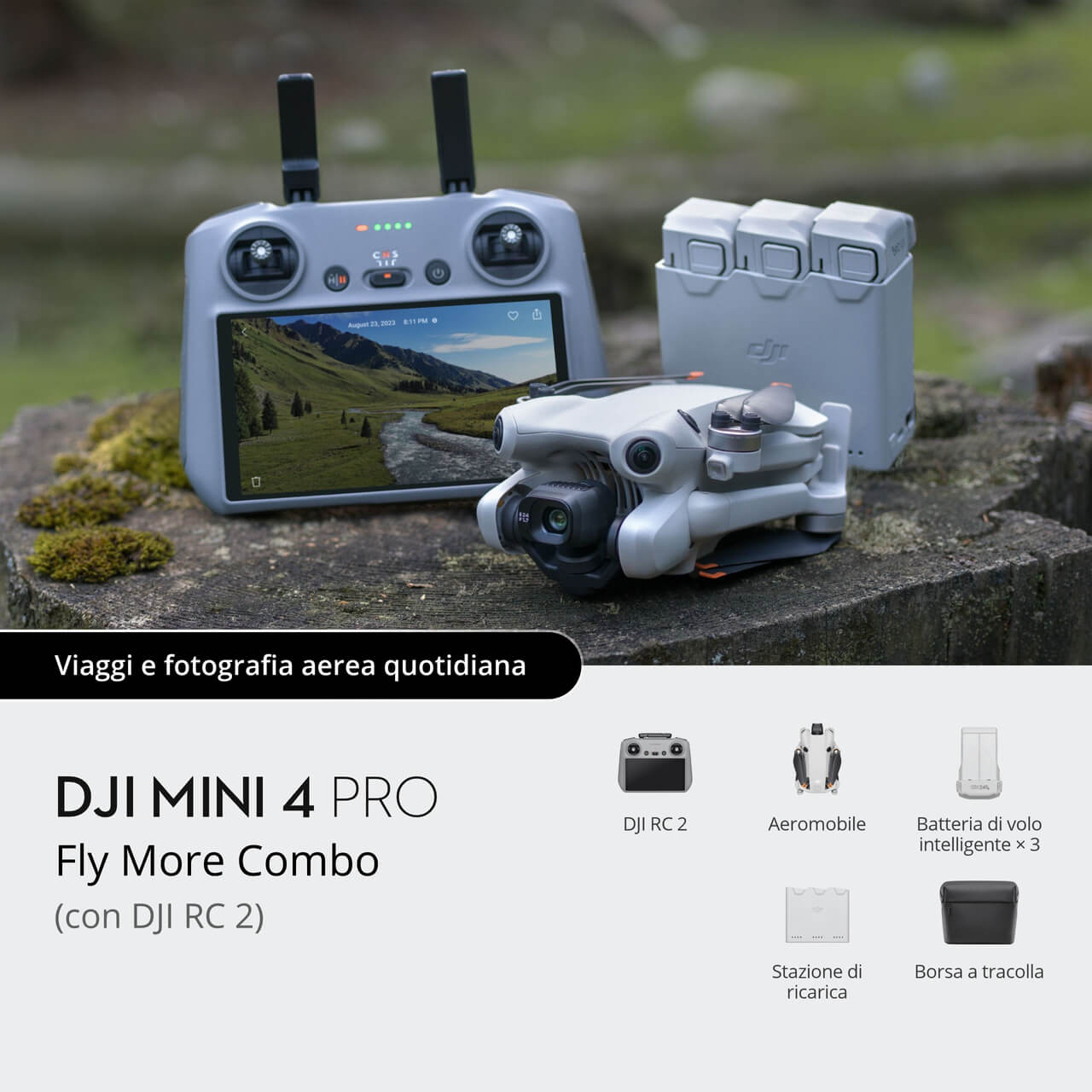 DJI Mini 4 Pro Fly More Combo (DJI RC 2) (GL)