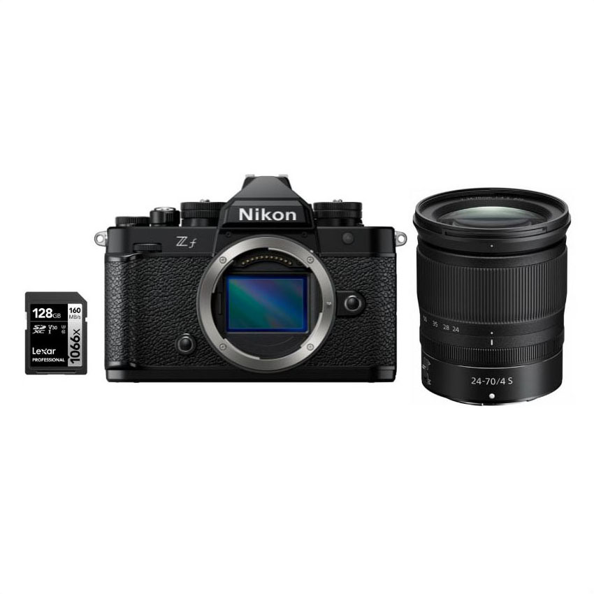 Nikon  Z f + 24-70/4 S + SDXC 128GB (Nital)