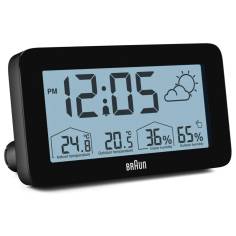 Braun BC 13 B DCF Funkwetterstation schwarz 2