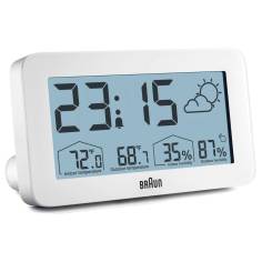 Braun BC 13 W DCF Funkwetterstaion weiß 2