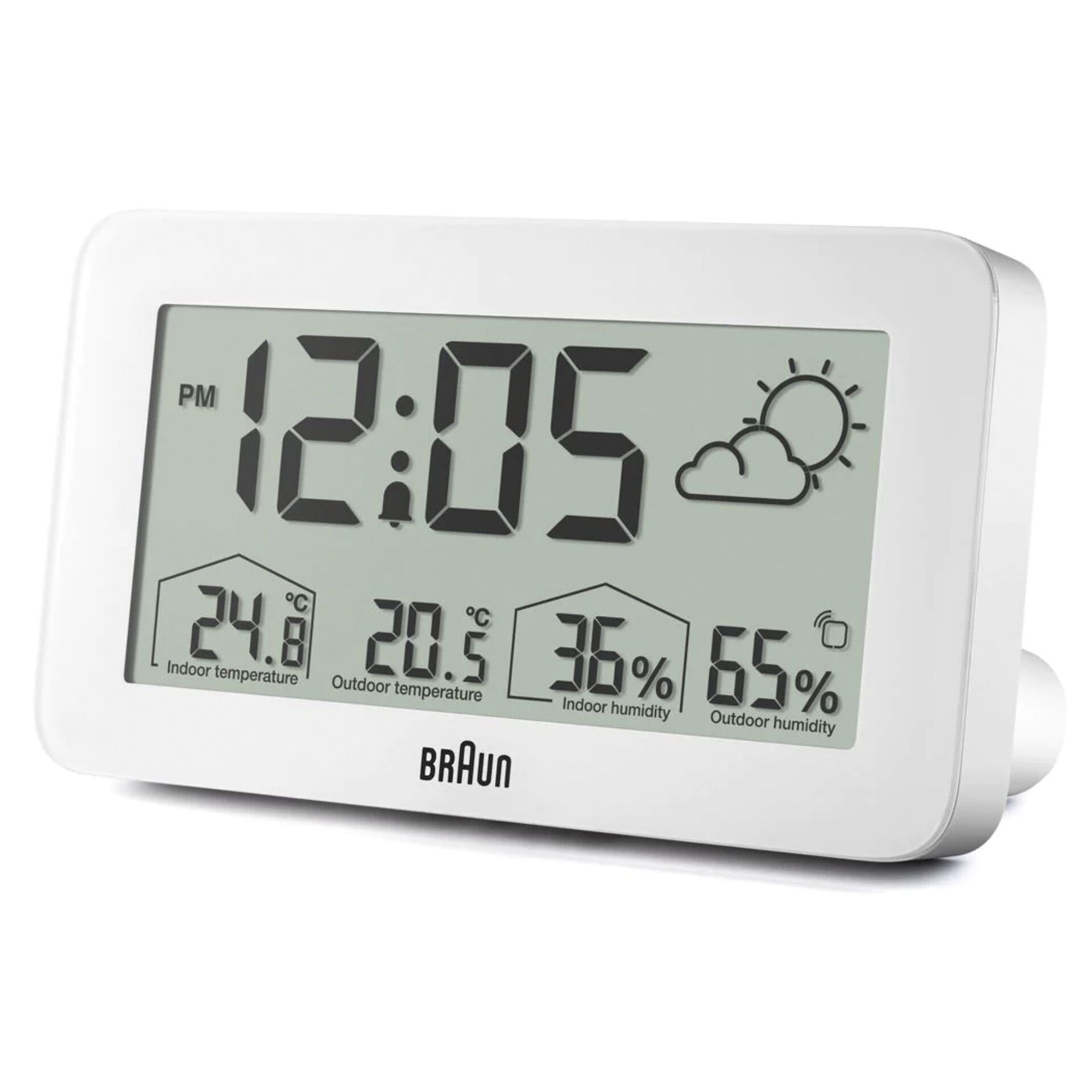 Braun BC 13 W DCF Funkwetterstaion weiß