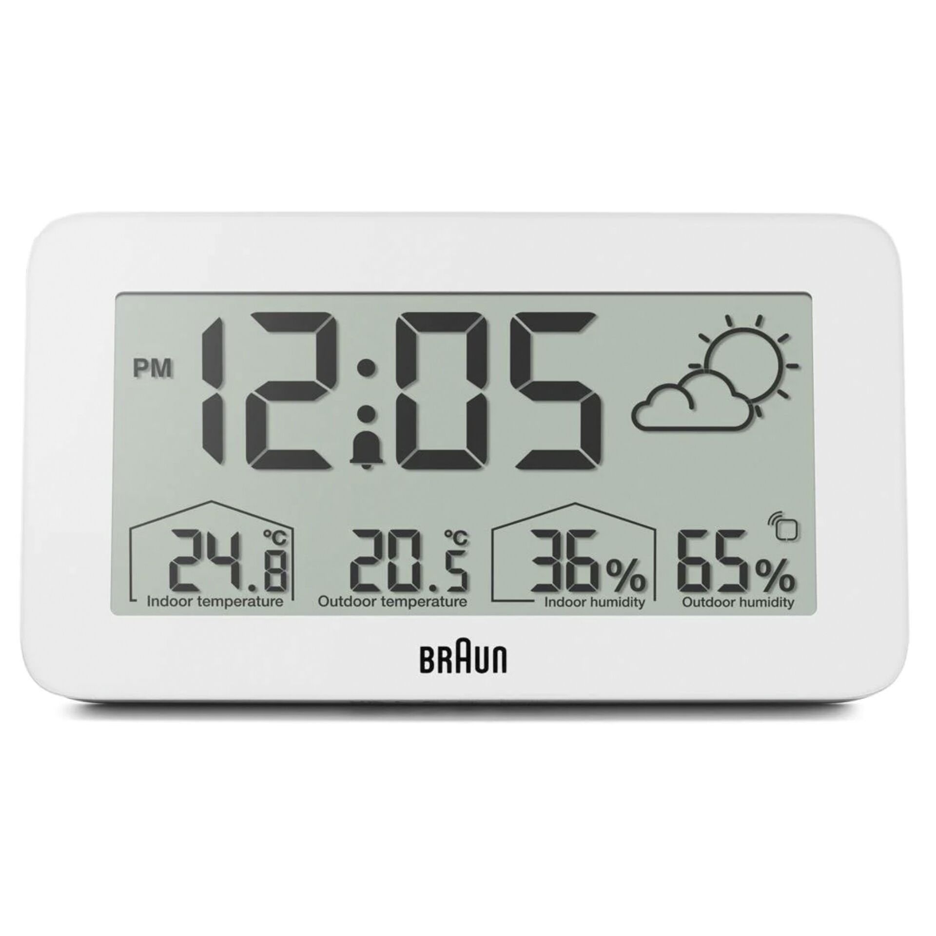 Braun BC 13 W DCF Funkwetterstaion weiß