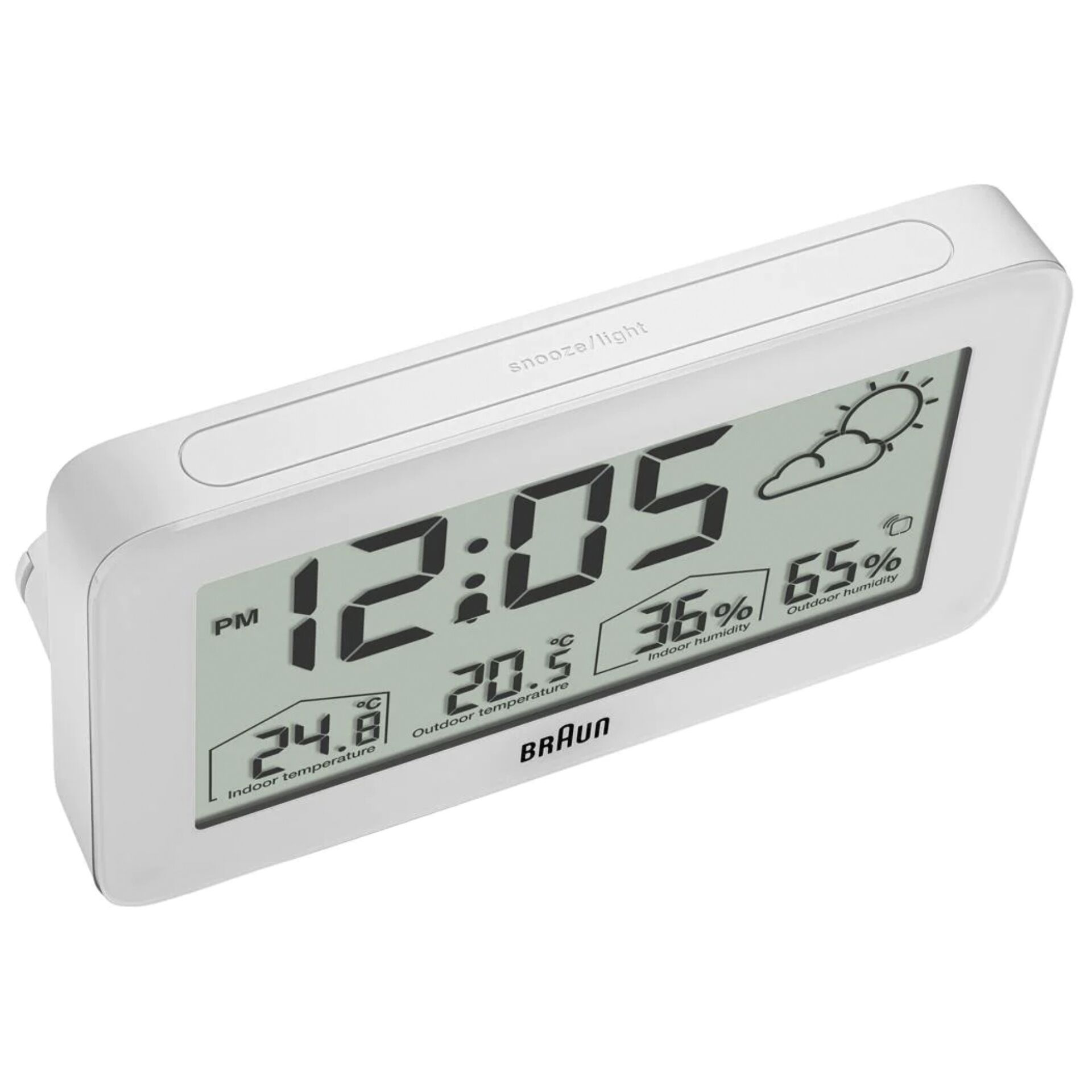 Braun BC 13 W DCF Funkwetterstaion weiß