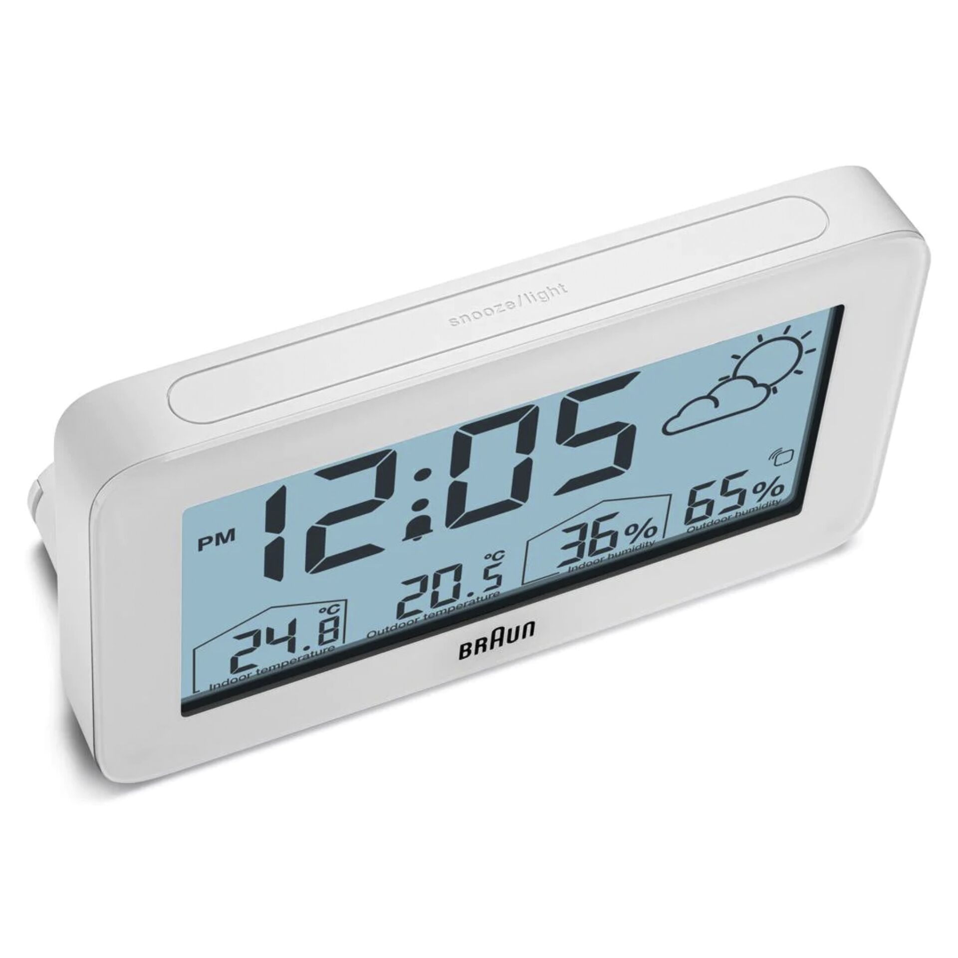 Braun BC 13 W DCF Funkwetterstaion weiß
