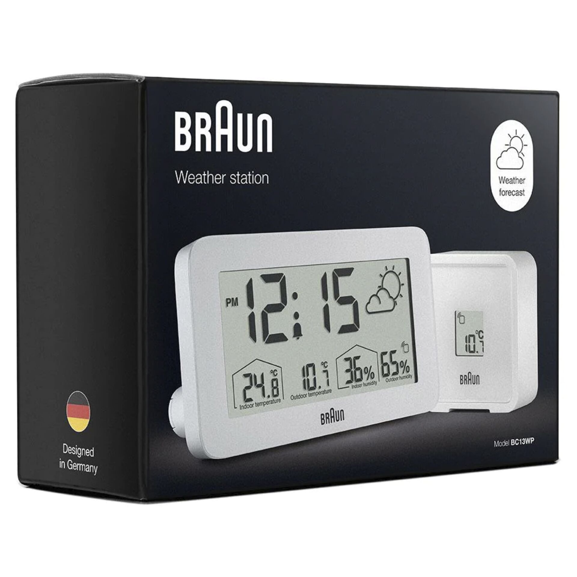 Braun BC 13 W DCF Funkwetterstaion weiß