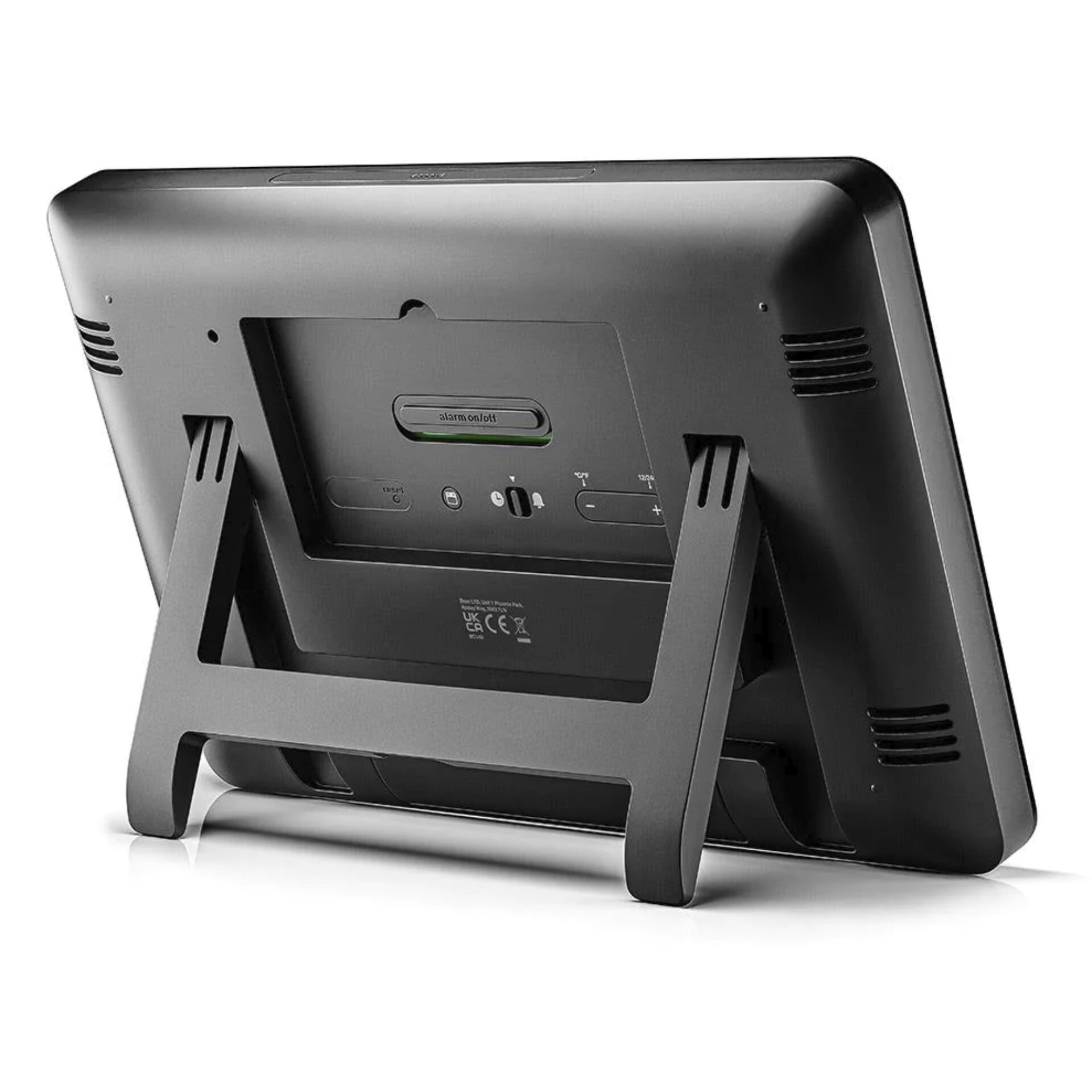 Braun BC 14   schwarz Quarz Wanduhr digital