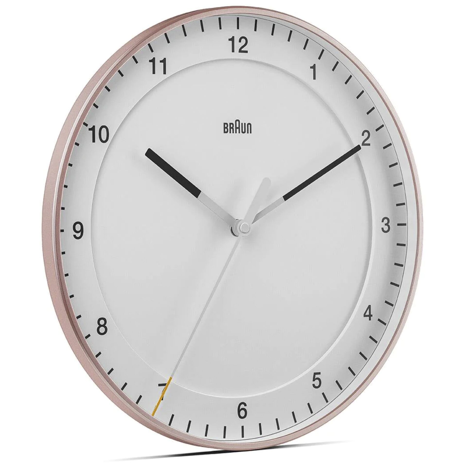 Braun BC 17 PW DCF Funkwanduhr pink/weiß