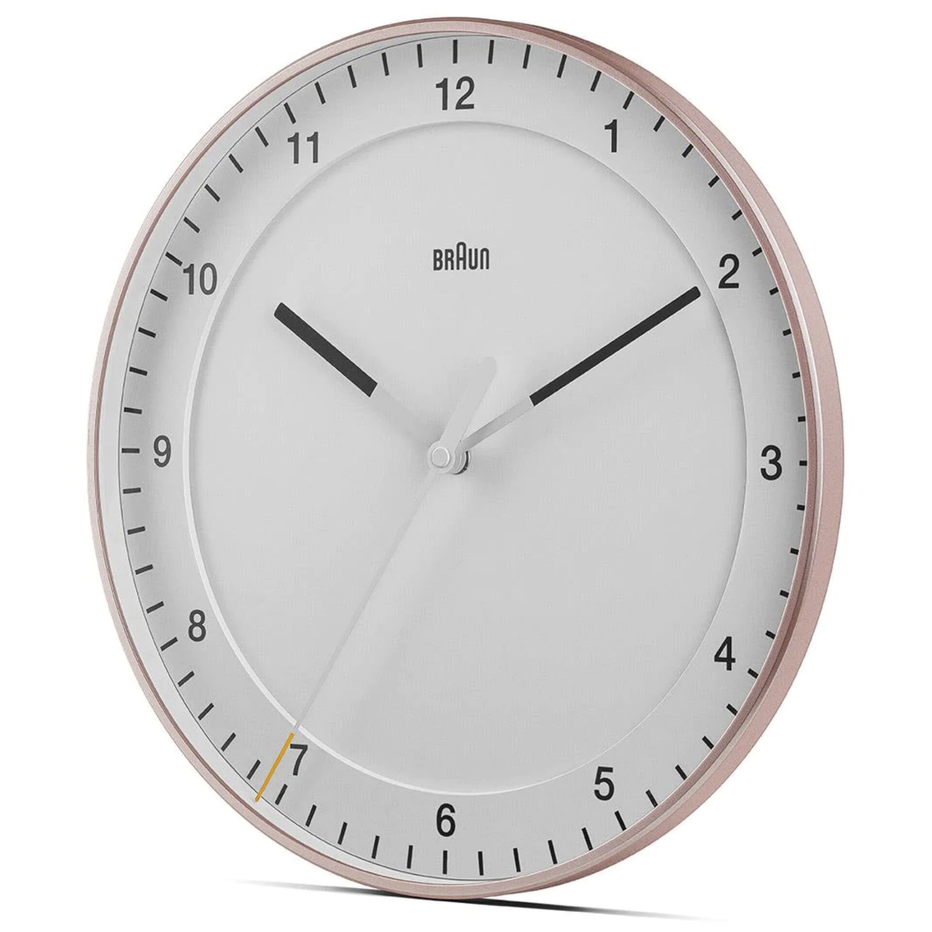 Braun BC 17 PW DCF Funkwanduhr pink/weiß