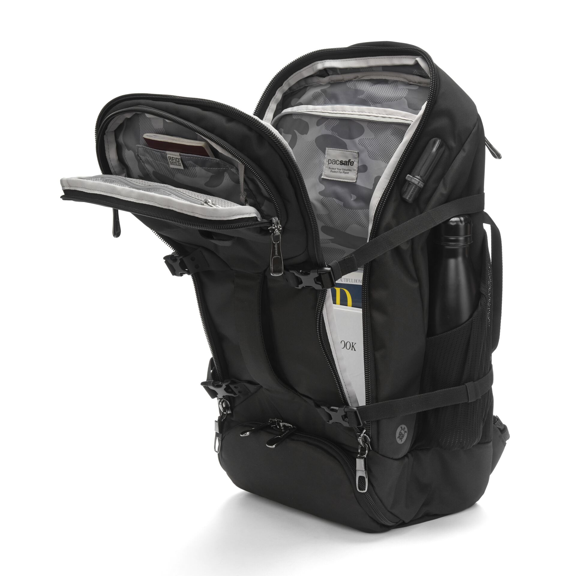 Pacsafe EXP35 Reisetasche schwarz
