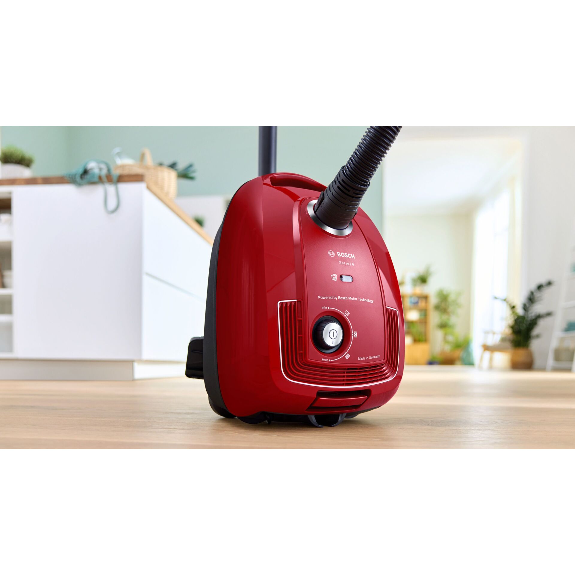 Bosch BGD38RD1H Serie 4, Beutelstaubsauger