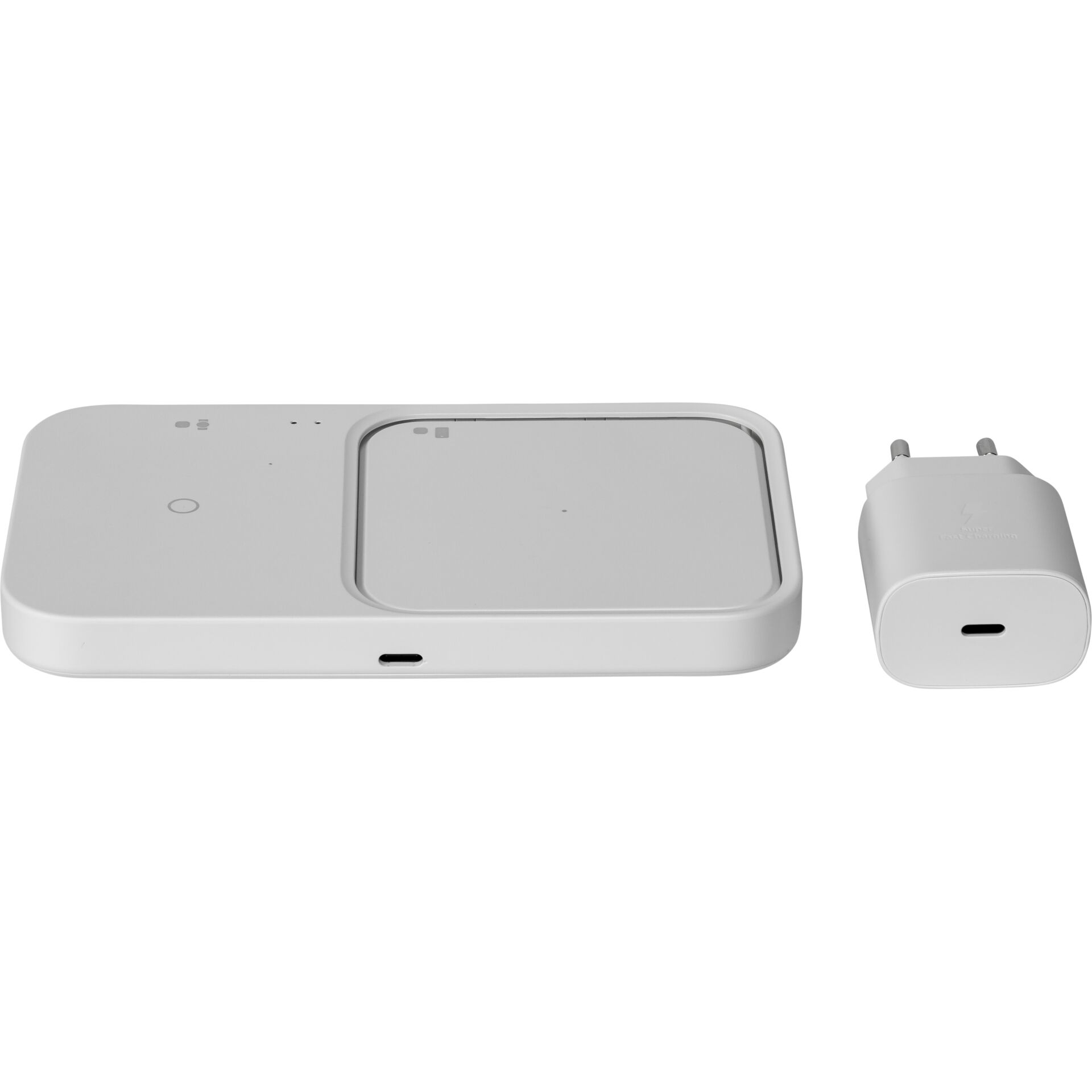 Samsung Wireless caricabatt. Duo con adatt. EP-P5400T, bianc