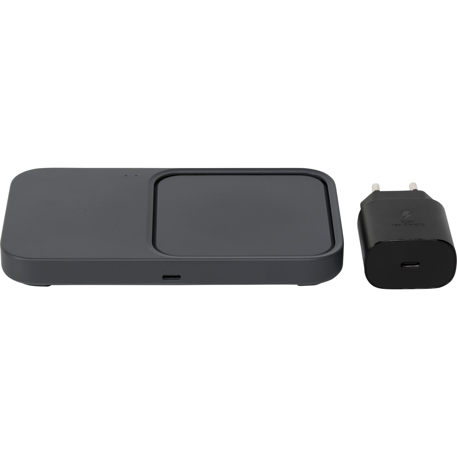 Samsung Wireless Charger Duo mit Adapter EP-P5400T, Dark Gra