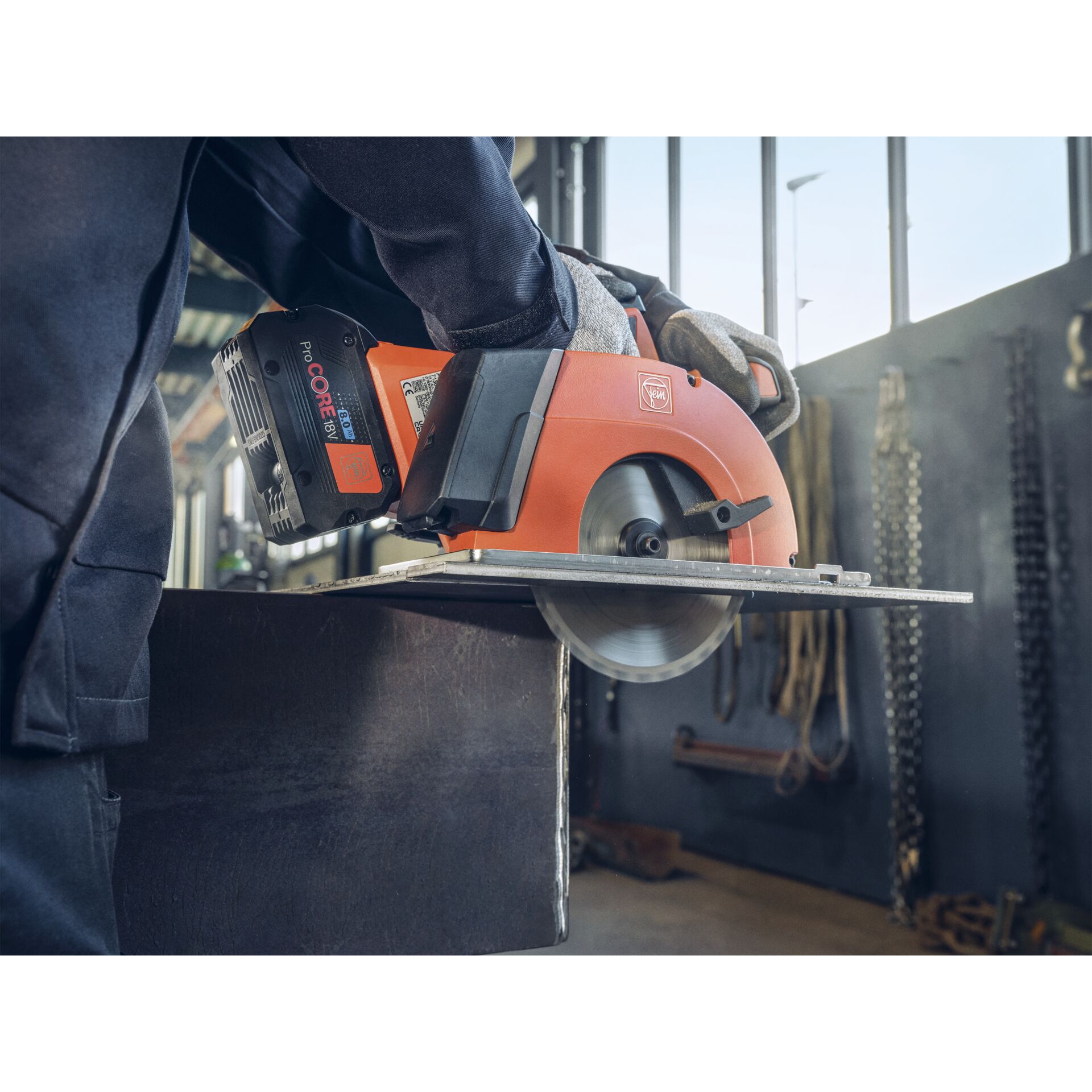 Fein AHKS 18-57 AS Sega circolare a batteria