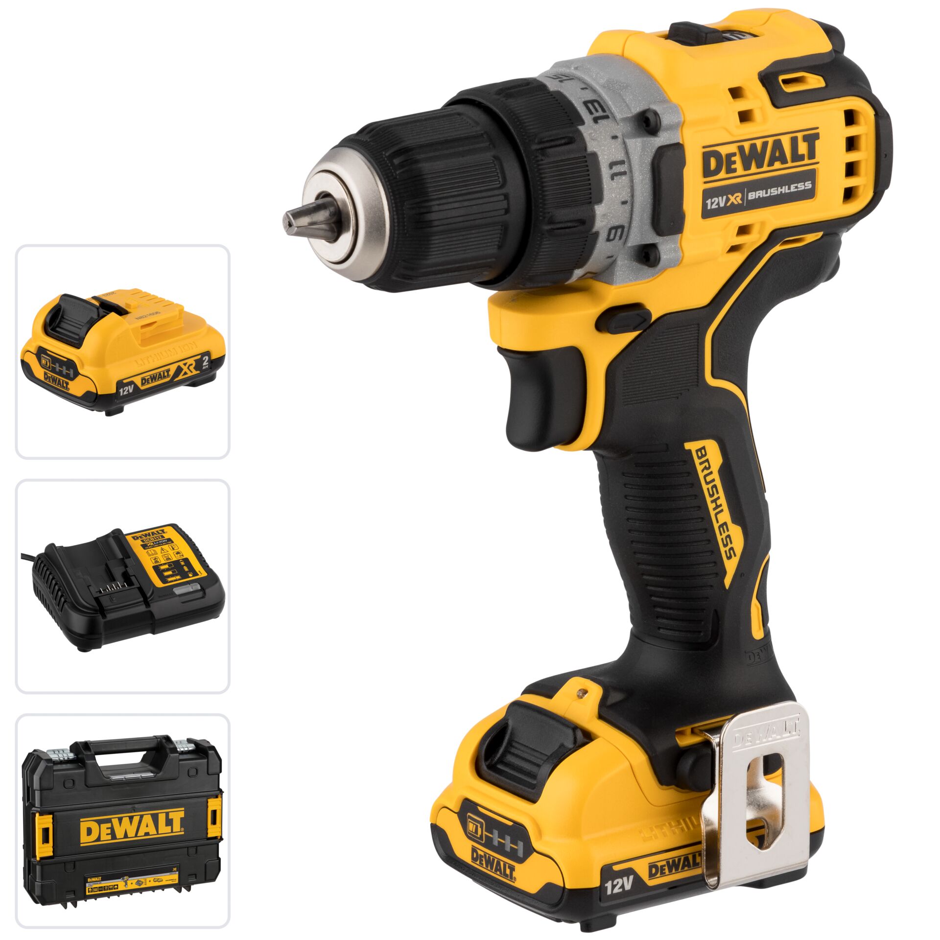 DeWalt DCD701D2-QW Trapano avvitatore a batteria