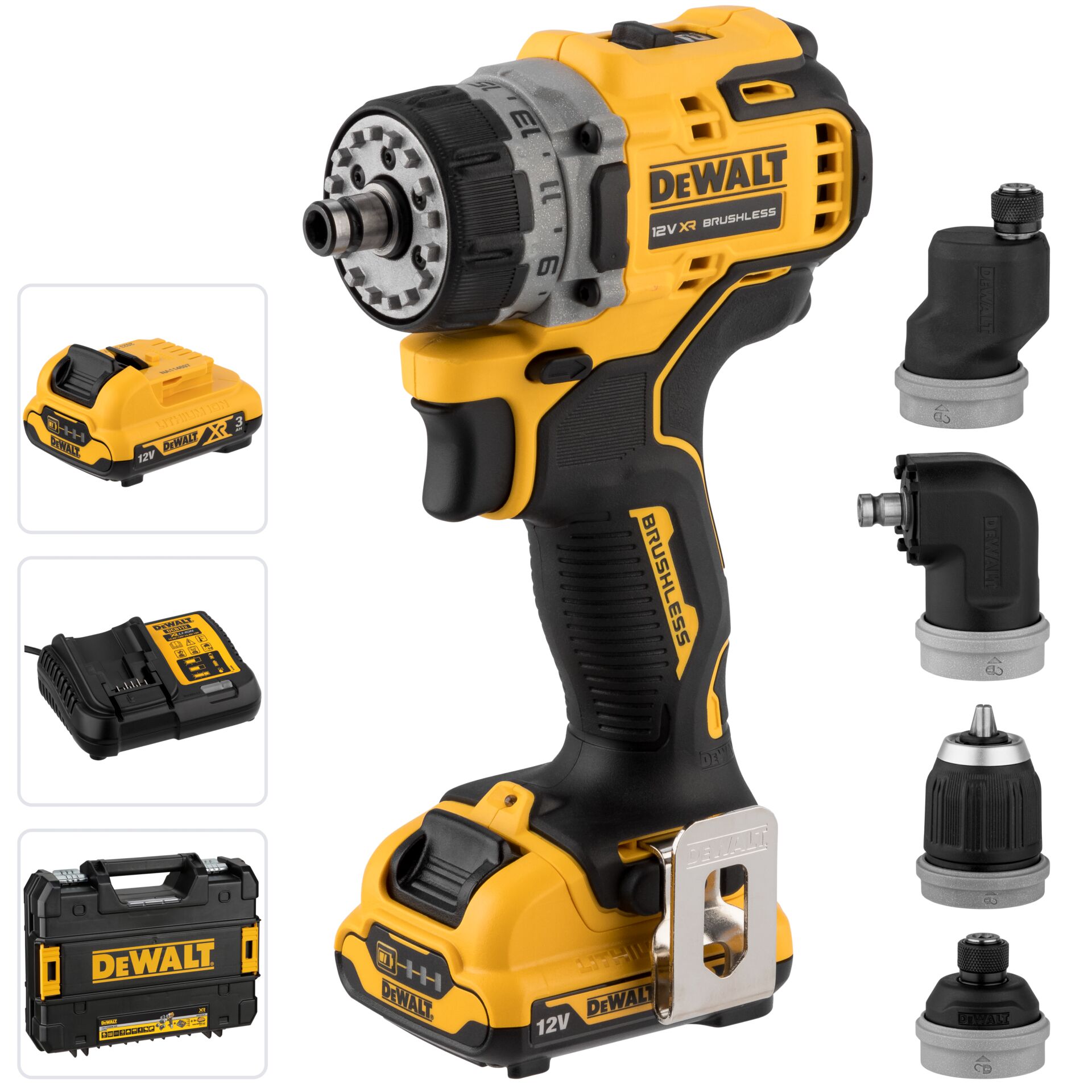 DeWalt DCD703L2T-QW Trapano avvitatore a batteria