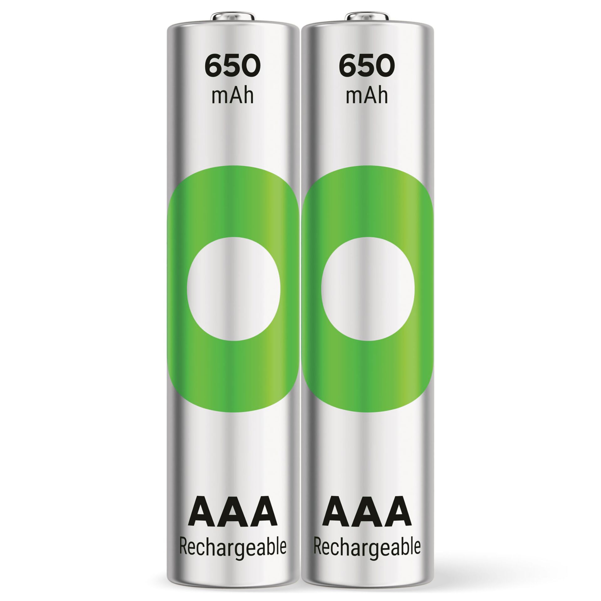 1x2 GP ReCyko NiMH batterie AAA 650mAh DECT-Telephone