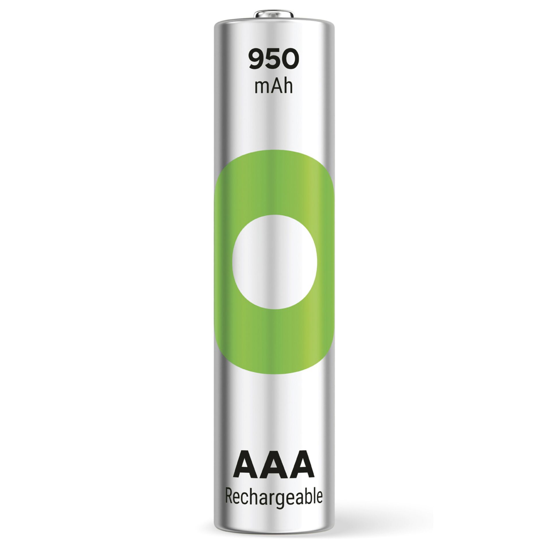 1x4 GP ReCyko NiMH batt. AAA 950mAH, pronte per l'uso