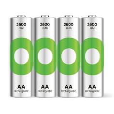 1x4 GP ReCyko NiMH batterie AA 2600mAH, alta capacità