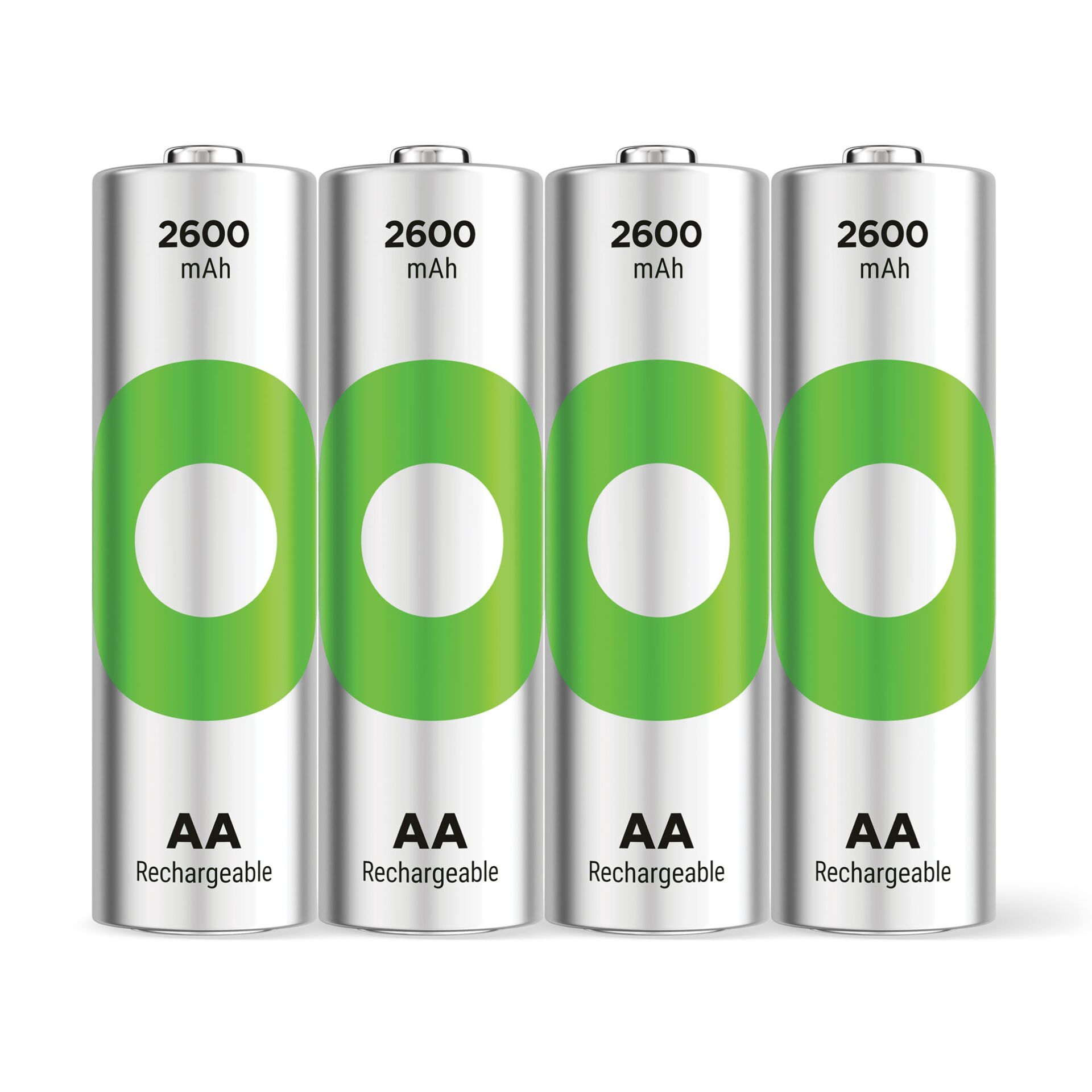 1x4 GP ReCyko NiMH batterie AA 2600mAH, alta capacità