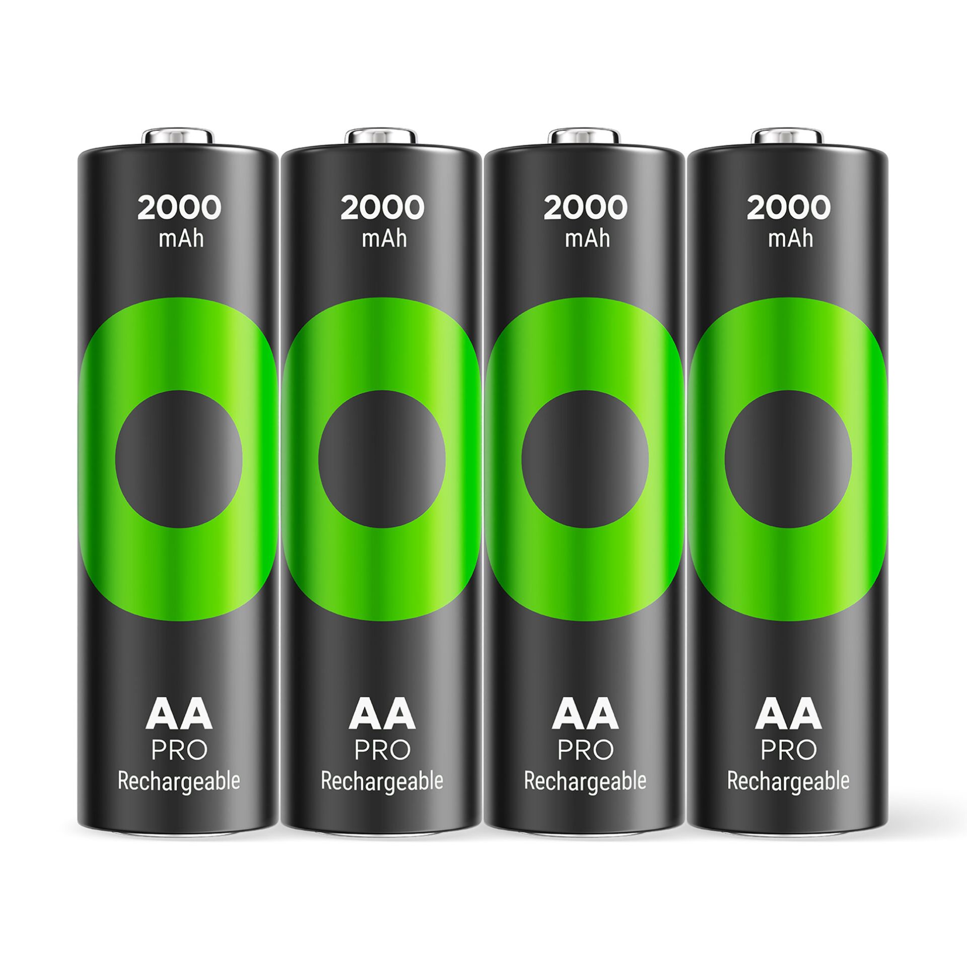 1x4 GP ReCyko Pro NiMH batterie AA/Mignon 2000mAh Pro