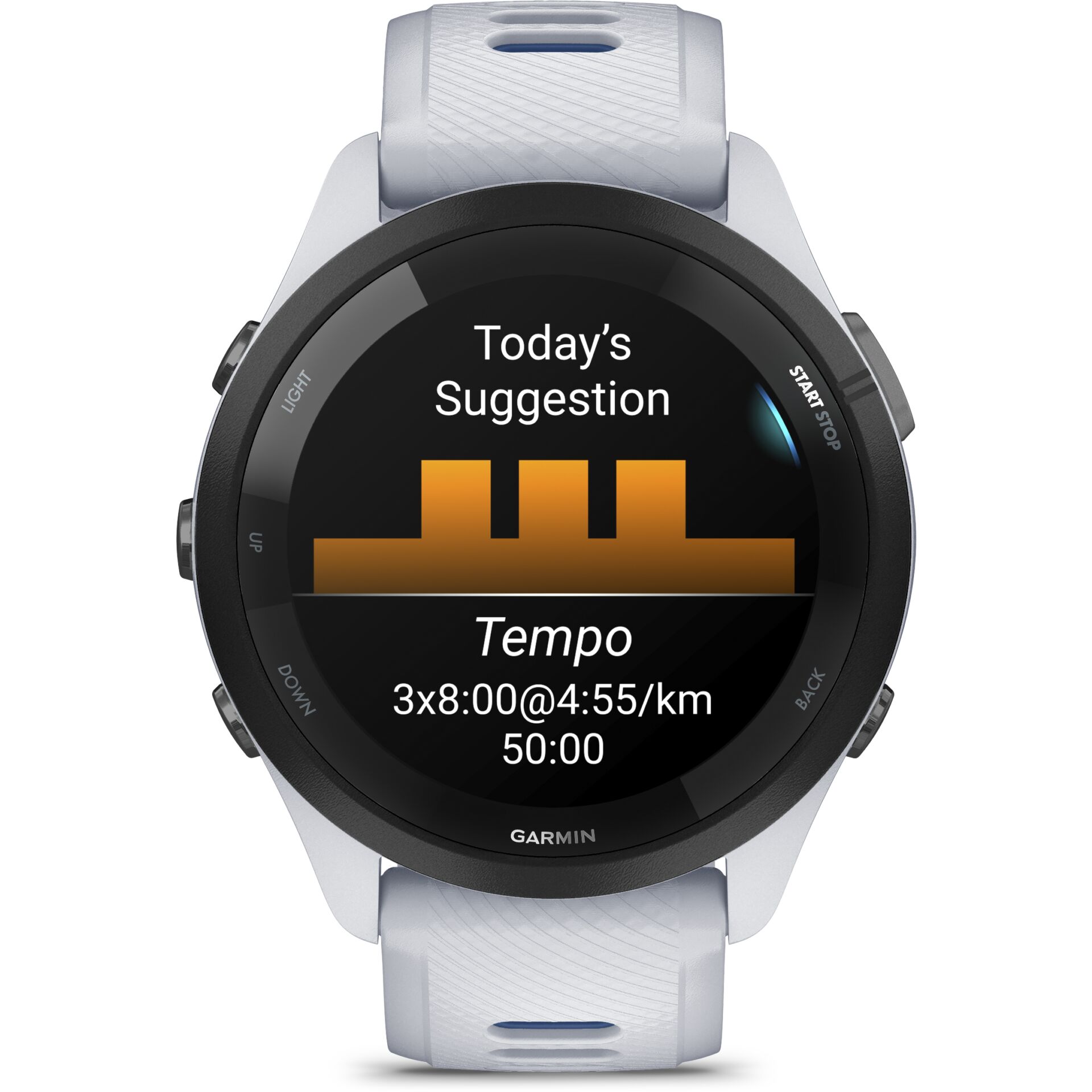 Garmin Forerunner 265 Weiss/Dunkelblau