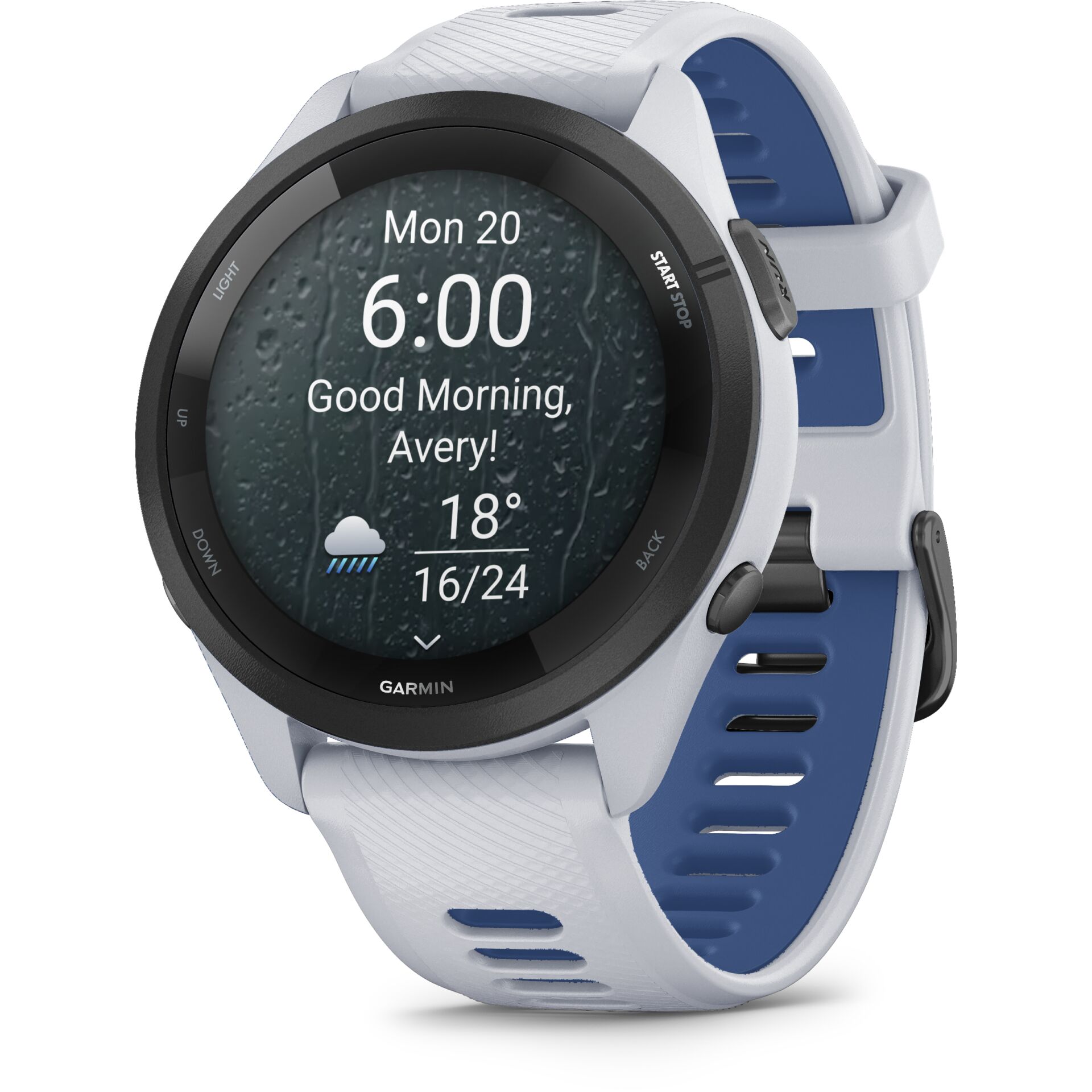 Garmin Forerunner 265 Weiss/Dunkelblau