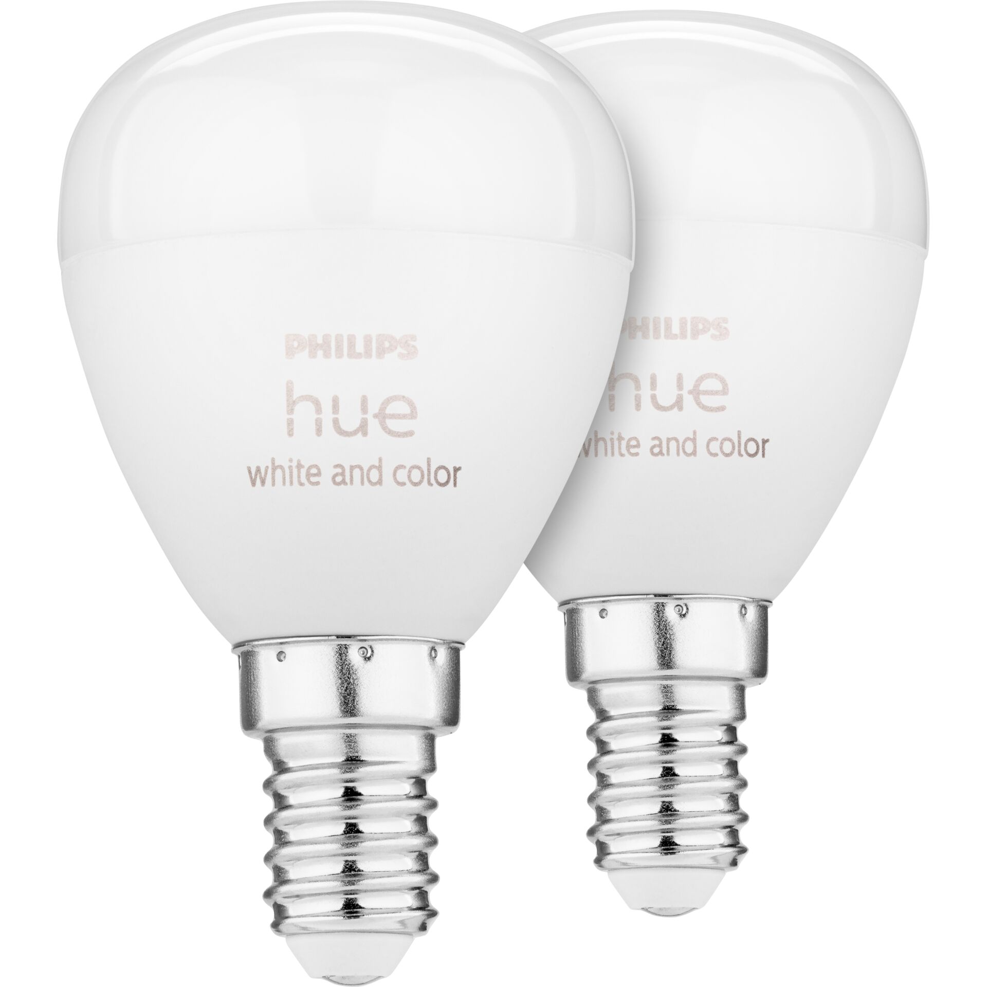 Philips Hue LED Luster E14 2pz. 5,1W 470lm White Color Amb.