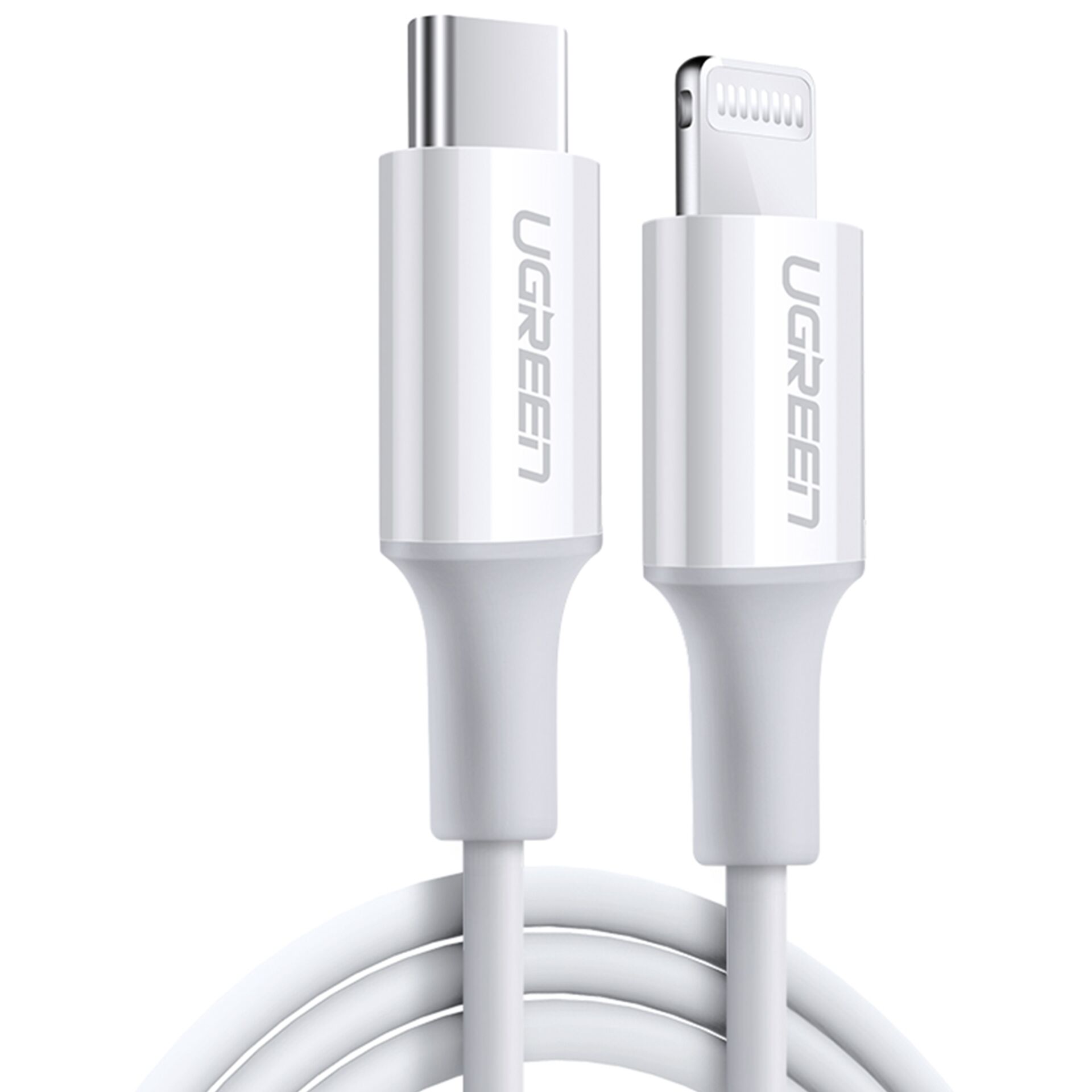 UGREEN USB-C a cavo Lightning 2m bianco MFi