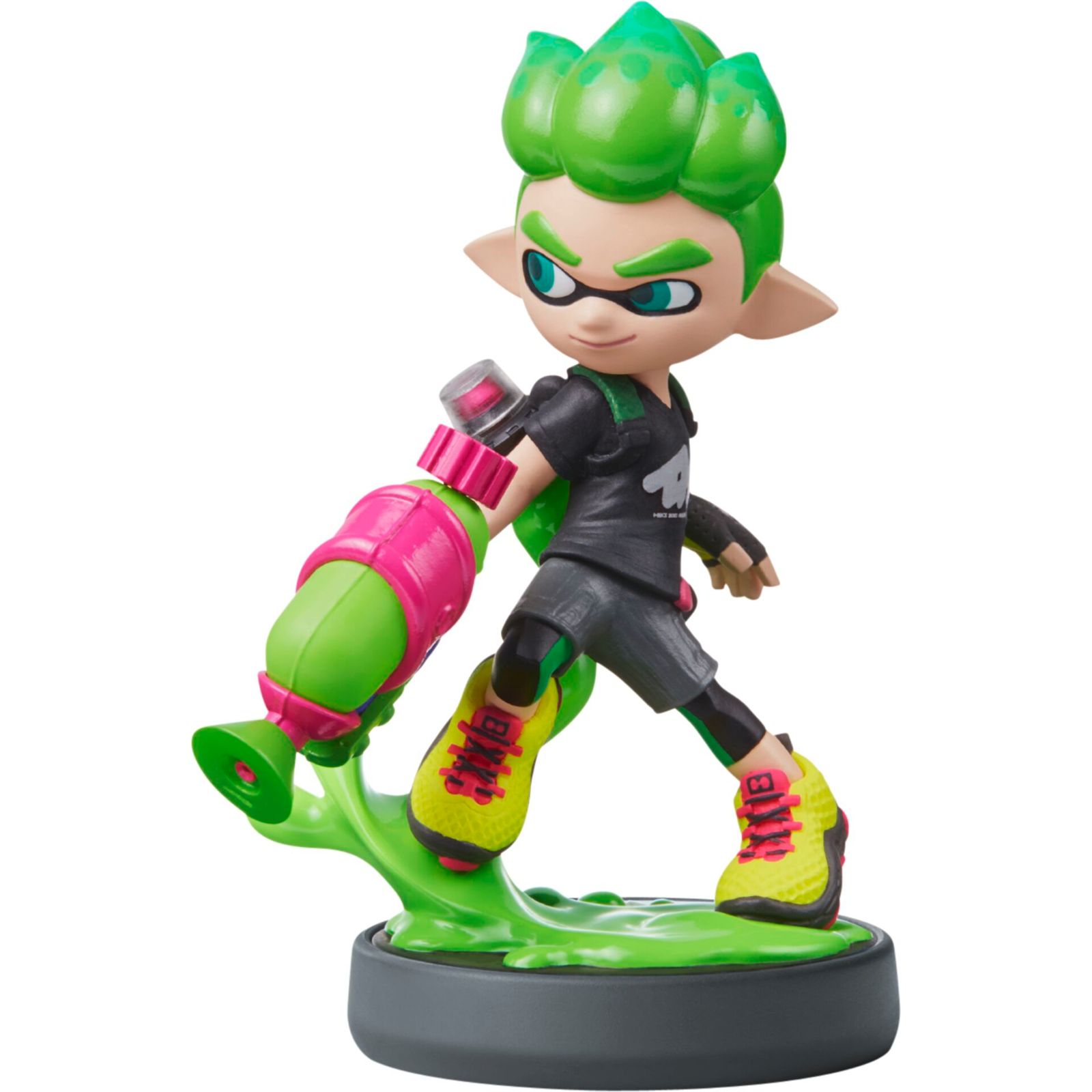 Nintendo amiibo Splatoon Ragazzo Inkling Neon verde