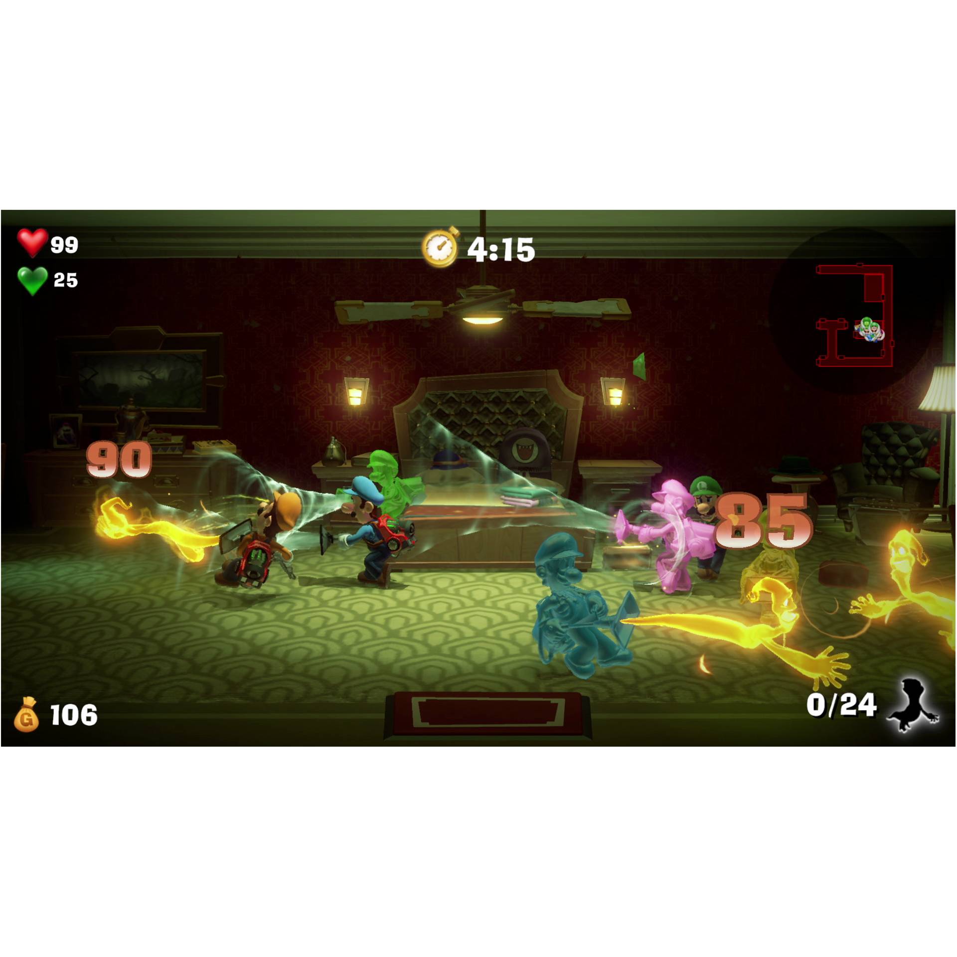 Nintendo Switch Luigis Mansion 3