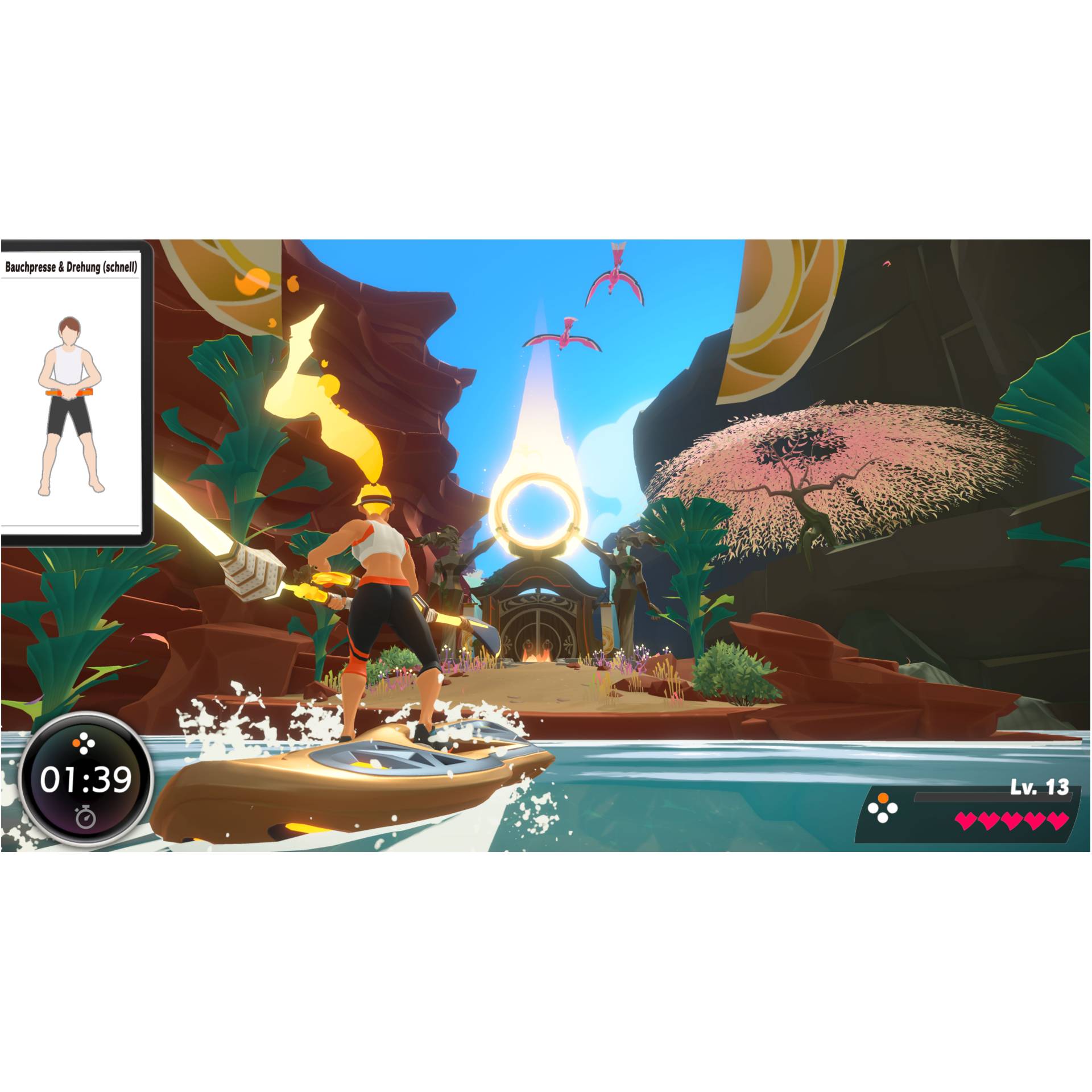 Nintendo Switch anello Fit Adventure