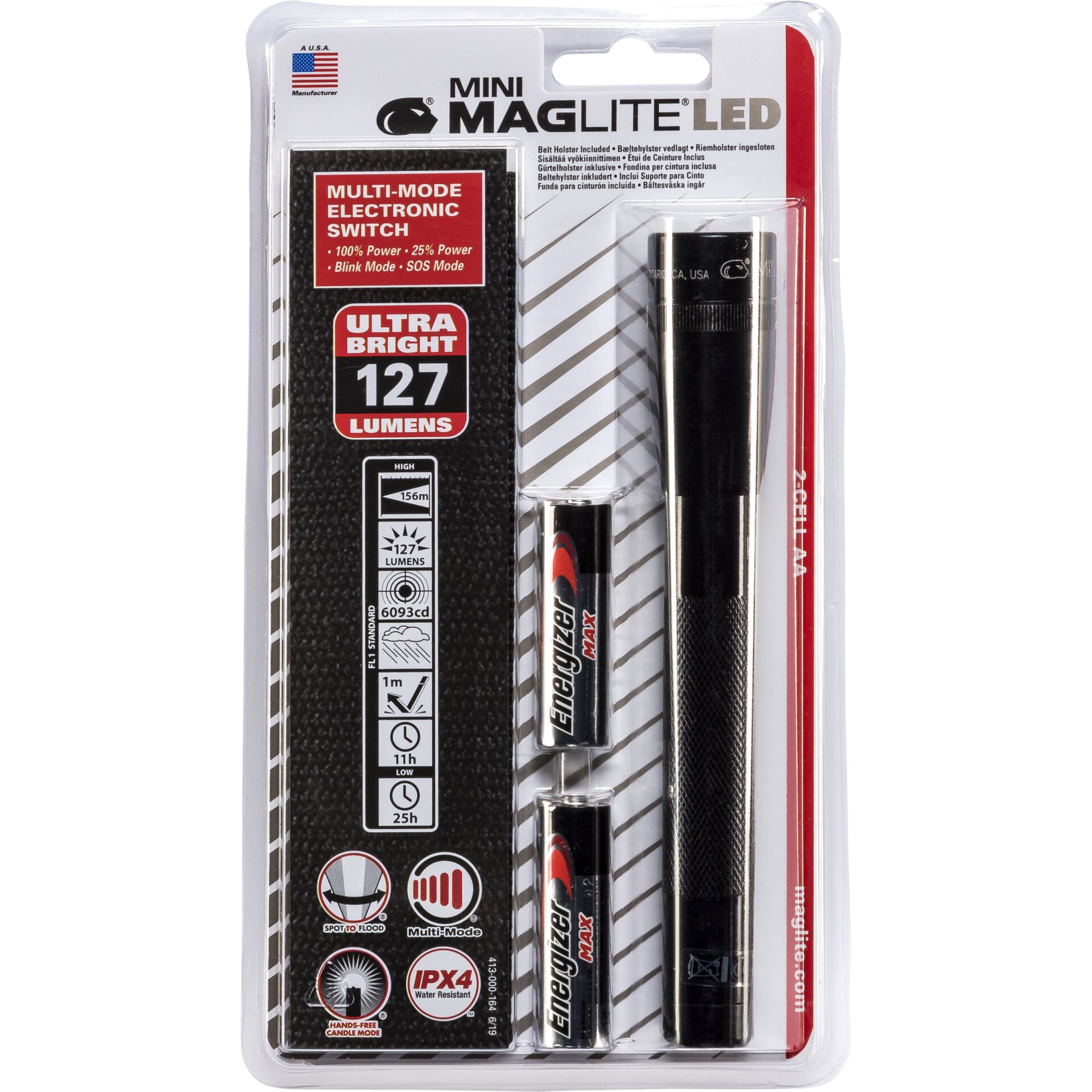 Maglite Mini-Mag LED 2AA Mini torcia elettrica