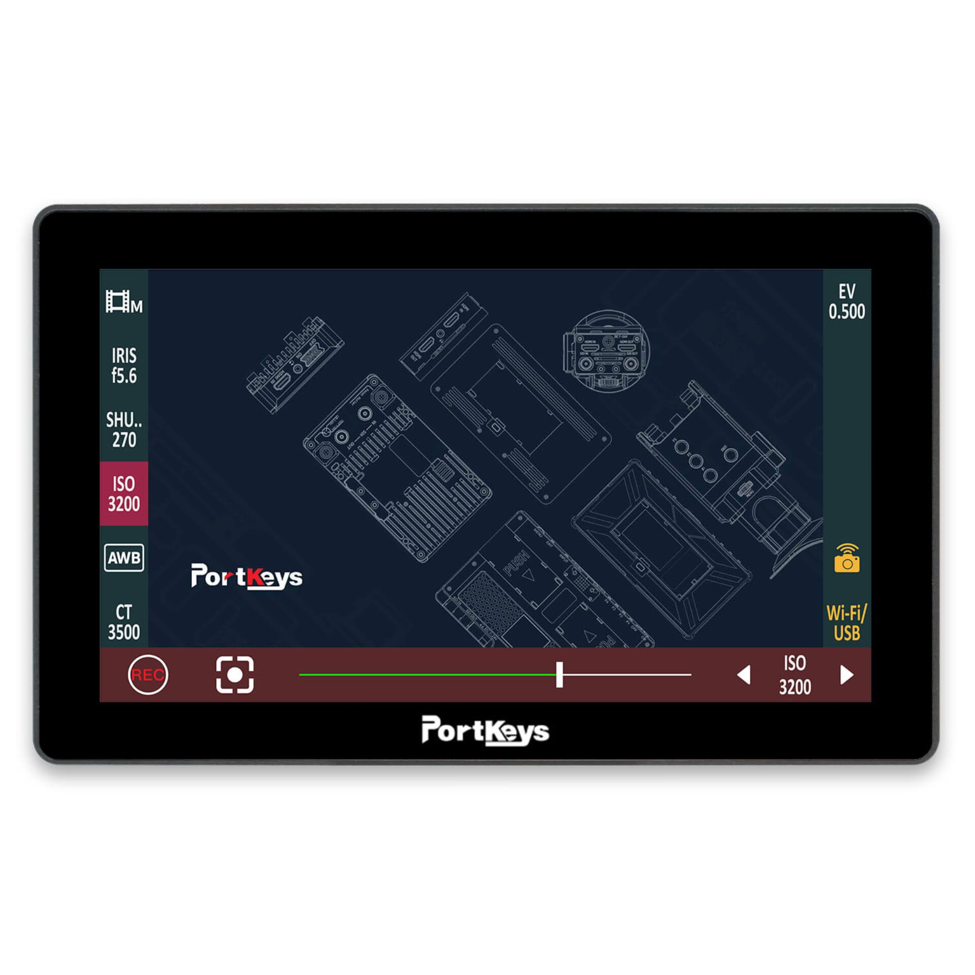 Portkeys LH5P II 5.5 Pollici 4K HDMI Touchscreen Monitor