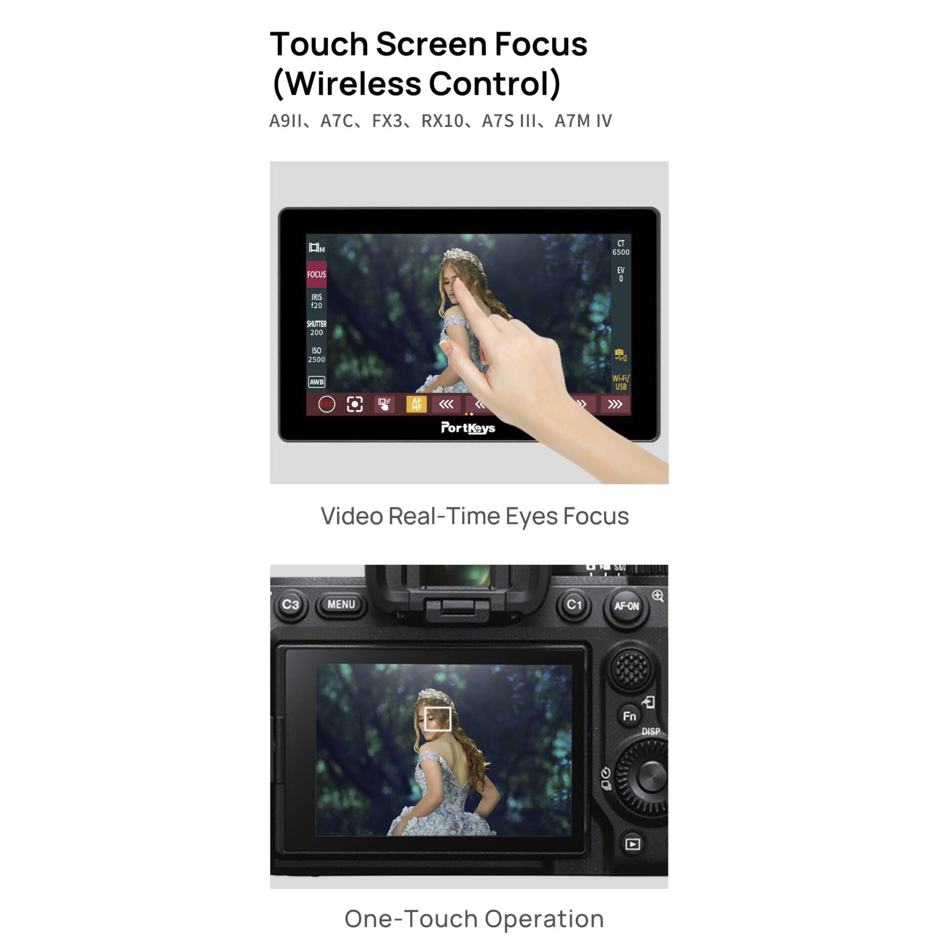 Portkeys LH5P II 5.5 Pollici 4K HDMI Touchscreen Monitor