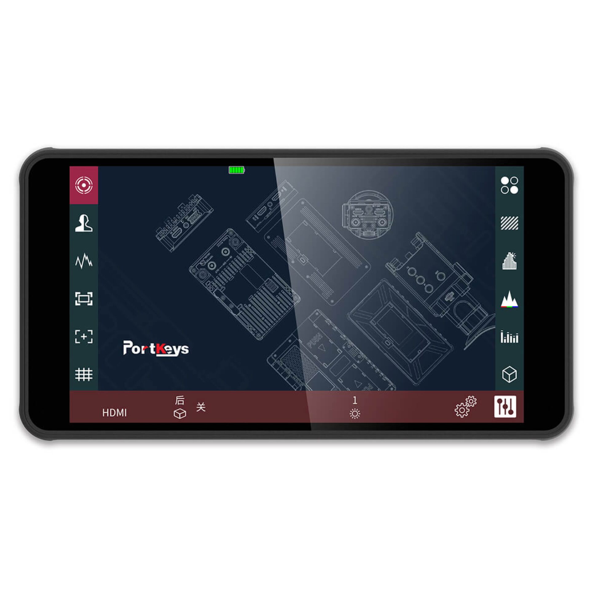 Portkeys PT5 II 5 Pollici 4K HDMI Touchscreen Monitor