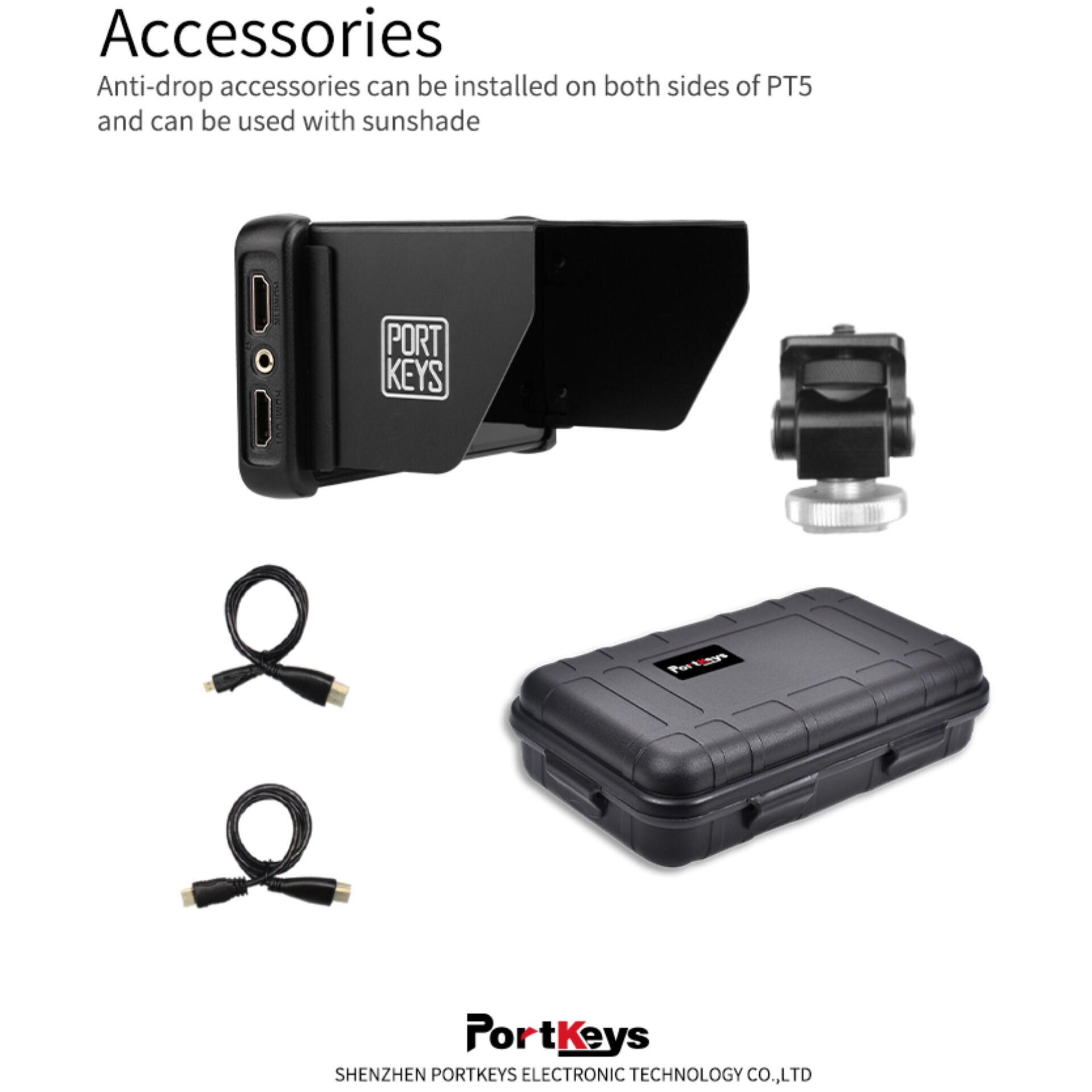 Portkeys PT5 II 5 Pollici 4K HDMI Touchscreen Monitor