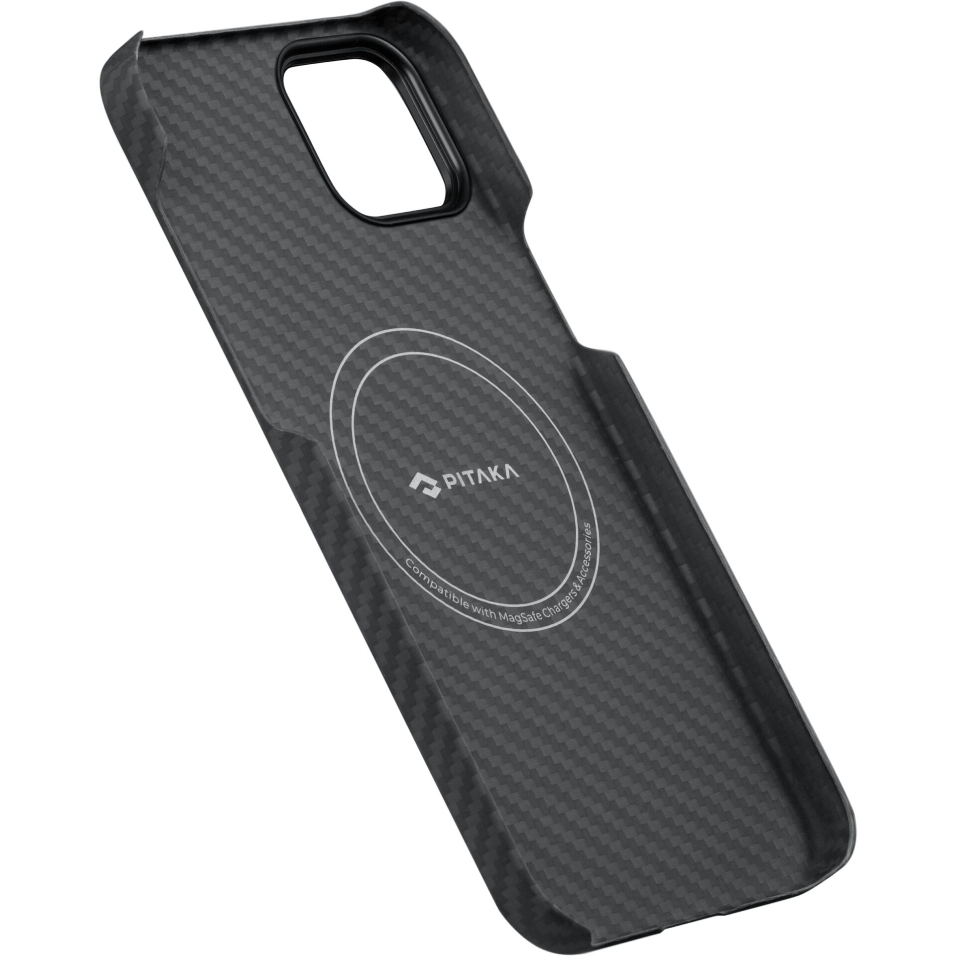 Pitaka MagEz custodia 3 1500D iPhone 14 Plus nero/grigio Twi