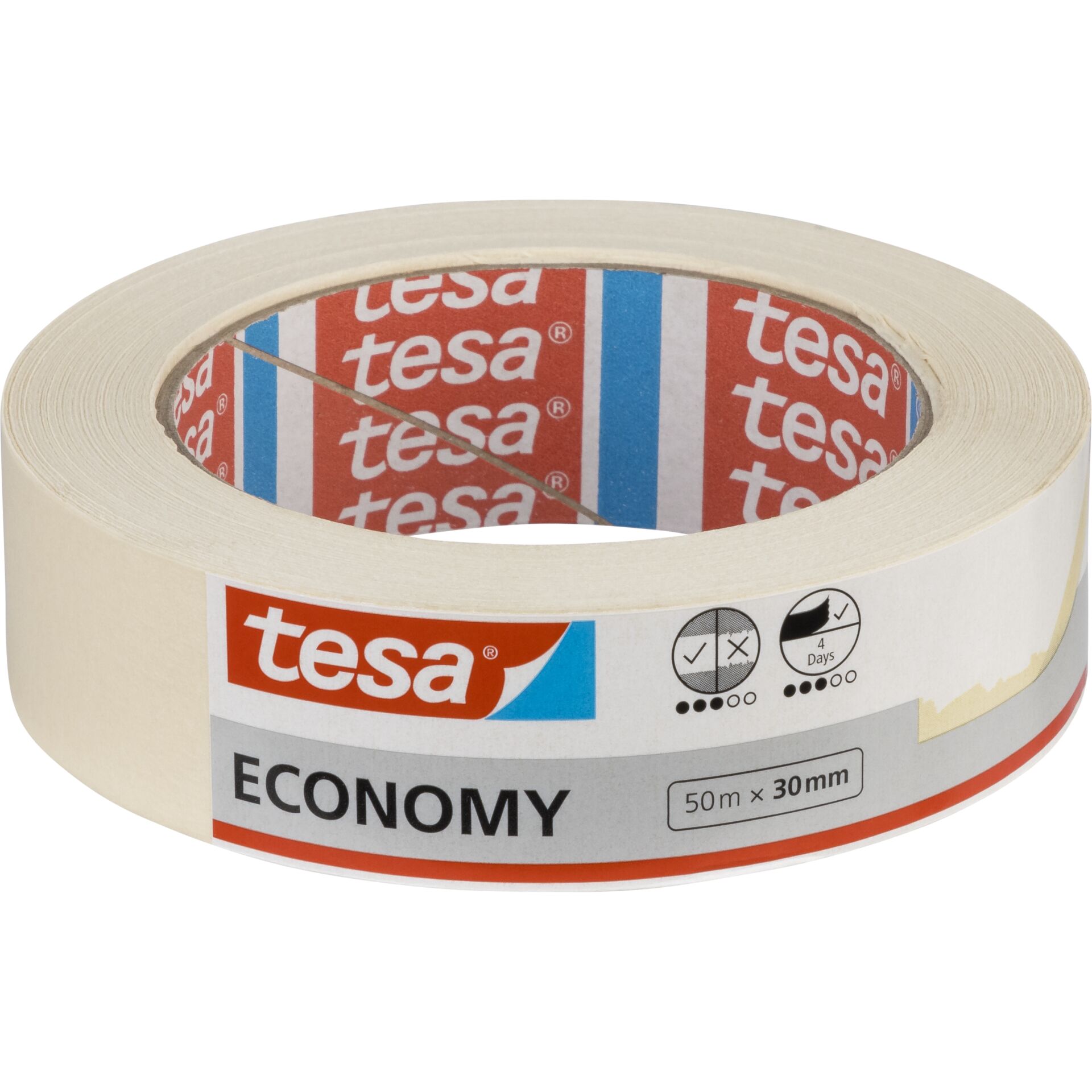 Tesa nastro crespato 50m x 30mm universal beige 05287