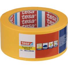 Tesa nastro crespato 50m x 50mm Stand.Prec.giallo 04344