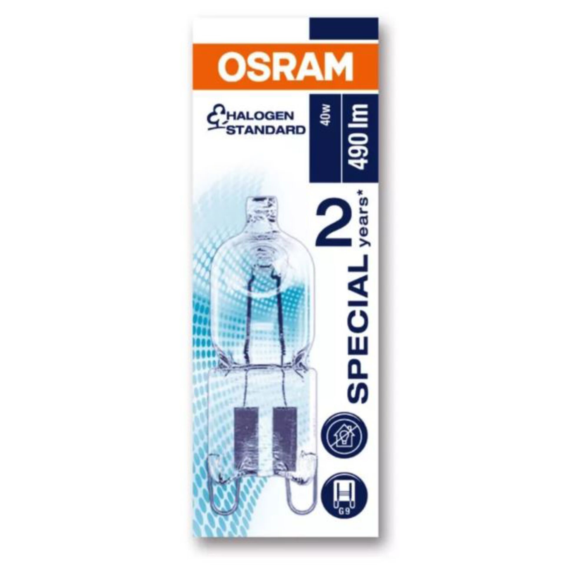 Osram lampadina da forno alogena G9 40W 230V FS1 chiaro
