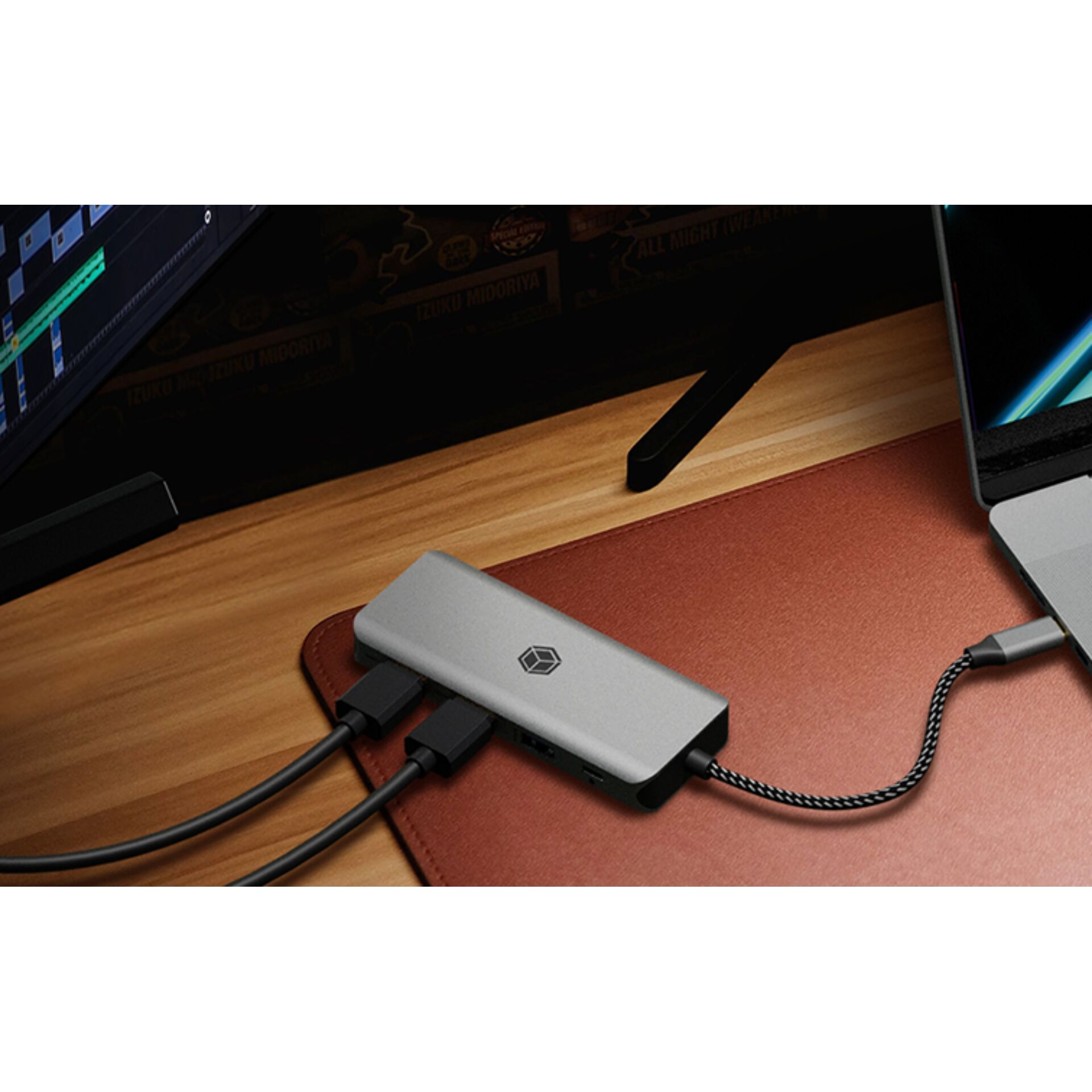 Raidsonic ICY BOX IB-DK4012-CPD 9-in-1 mobile DockingStation