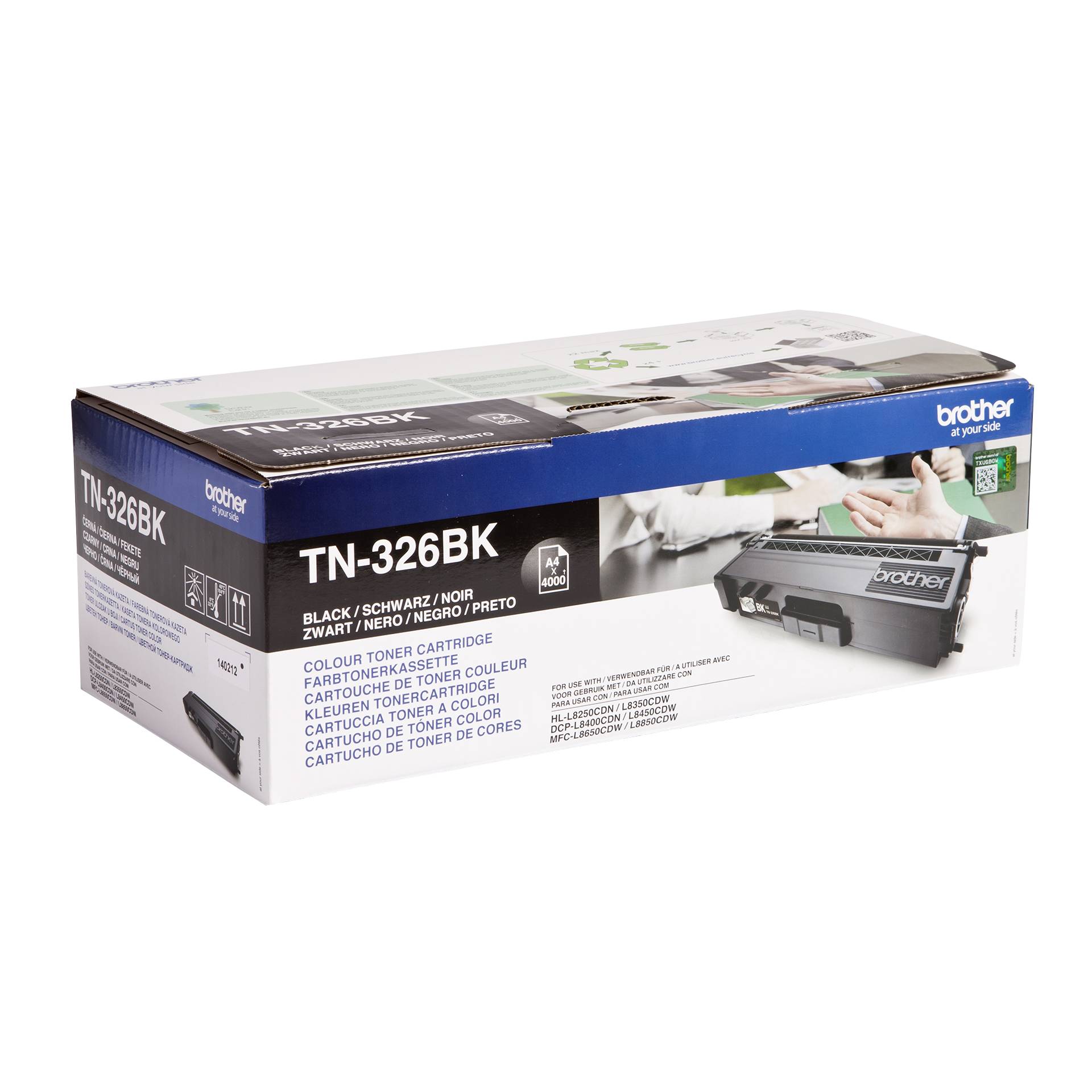 Brother TN-326 BK Toner nero
